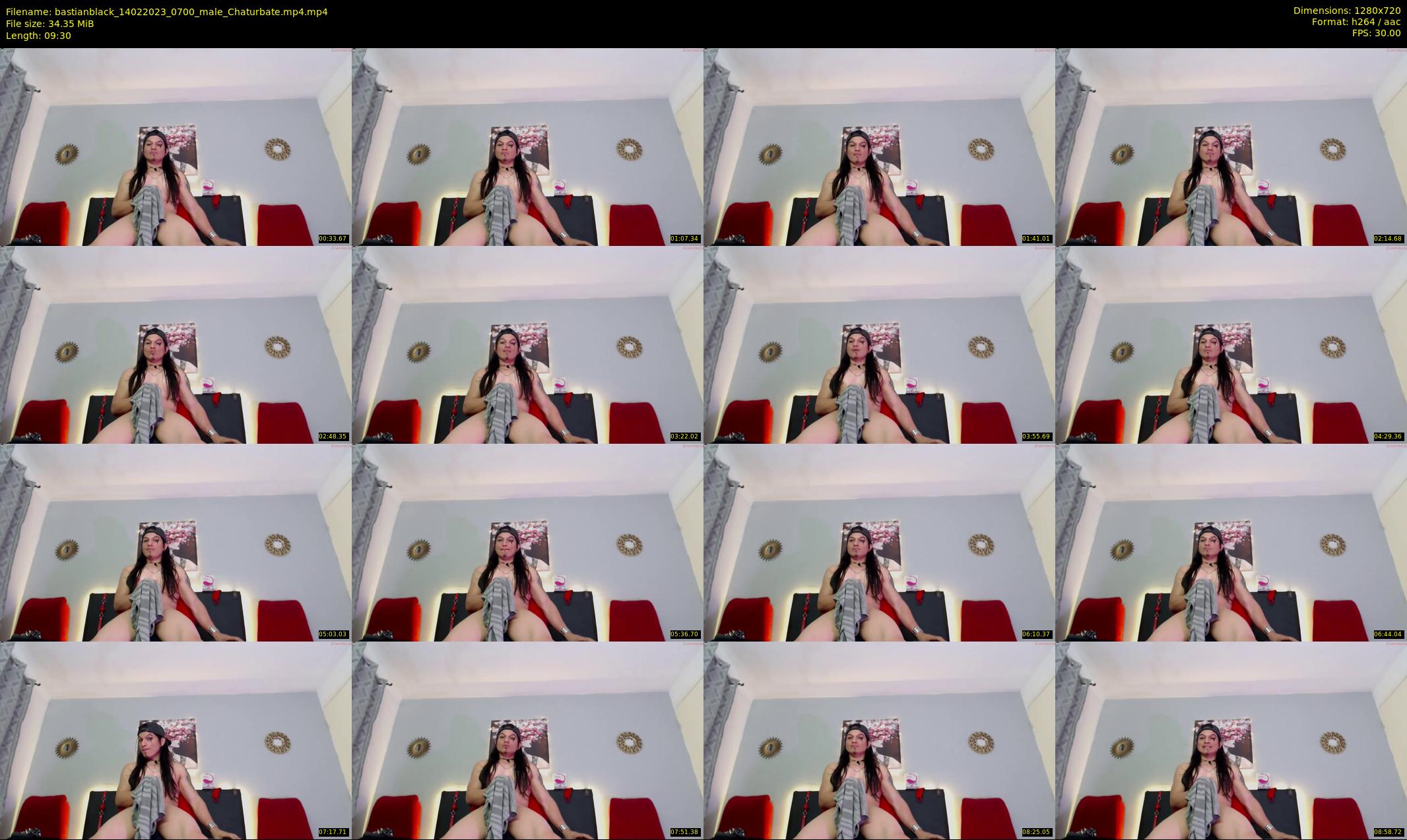 bastianblack — 10 minute Chaturbate male cam show recording, 720p, Feb 14, 2023