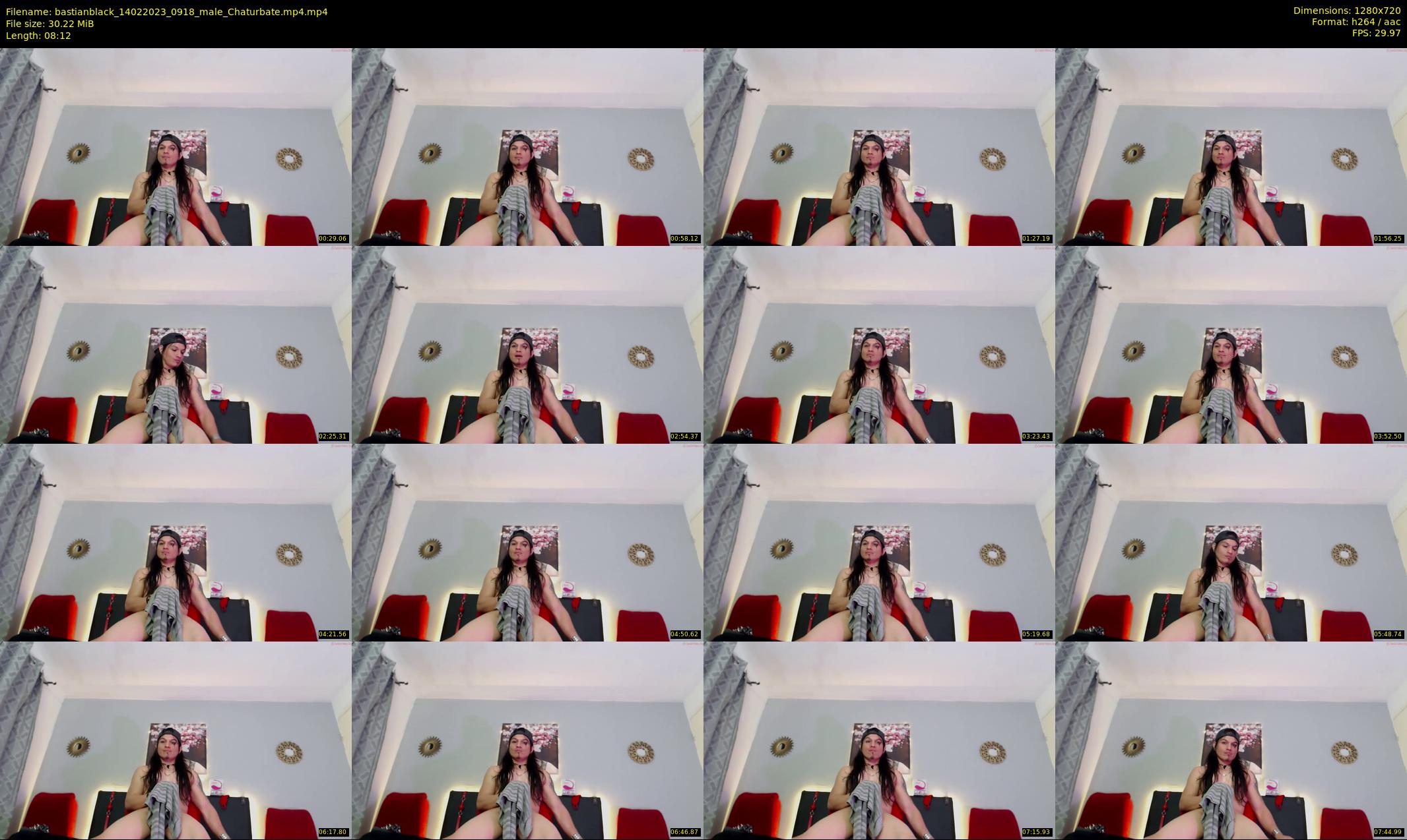 bastianblack — 9 minute Chaturbate male cam show recording, 720p, Feb 14, 2023