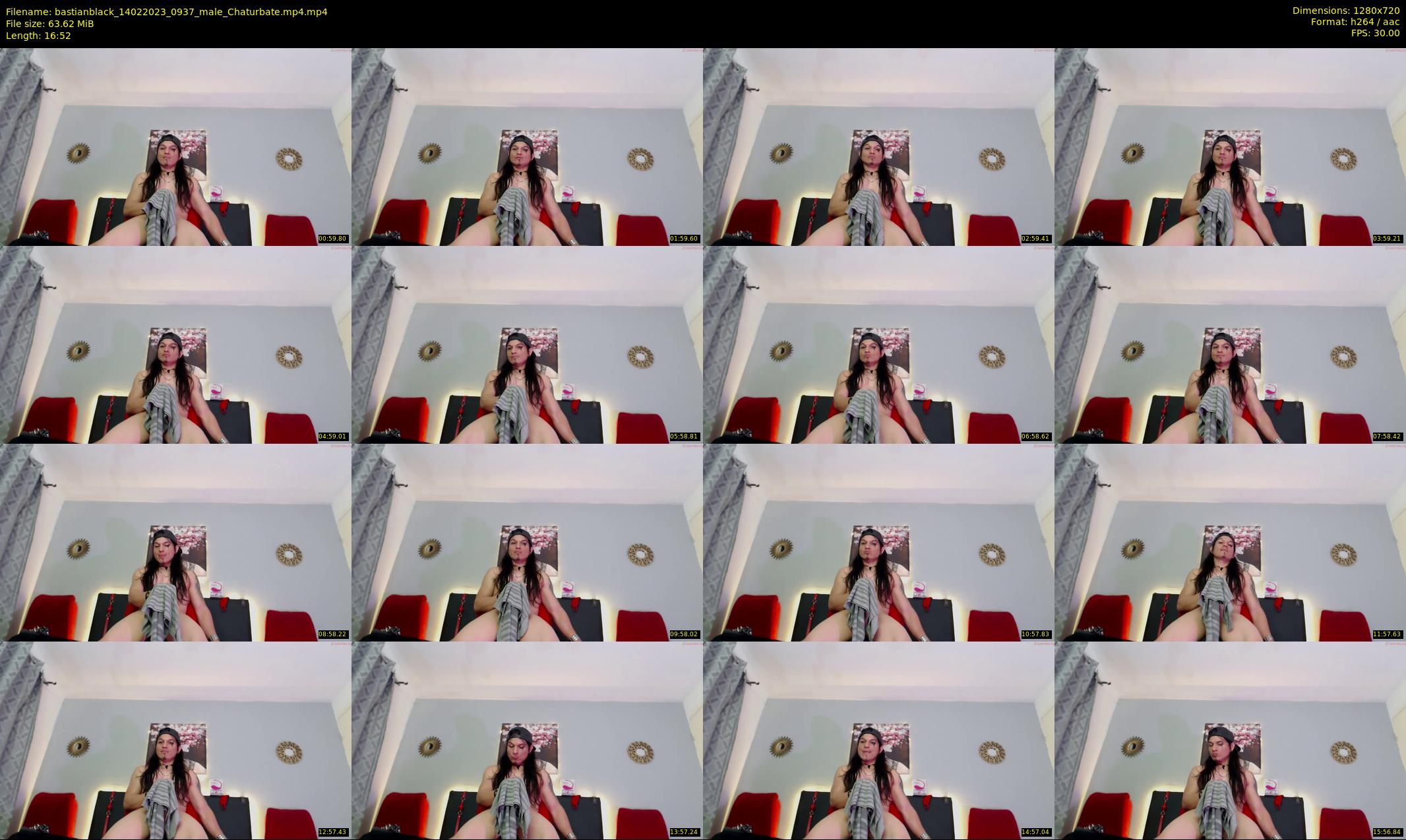 bastianblack — 17 minute Chaturbate male cam show recording, 720p, Feb 14, 2023