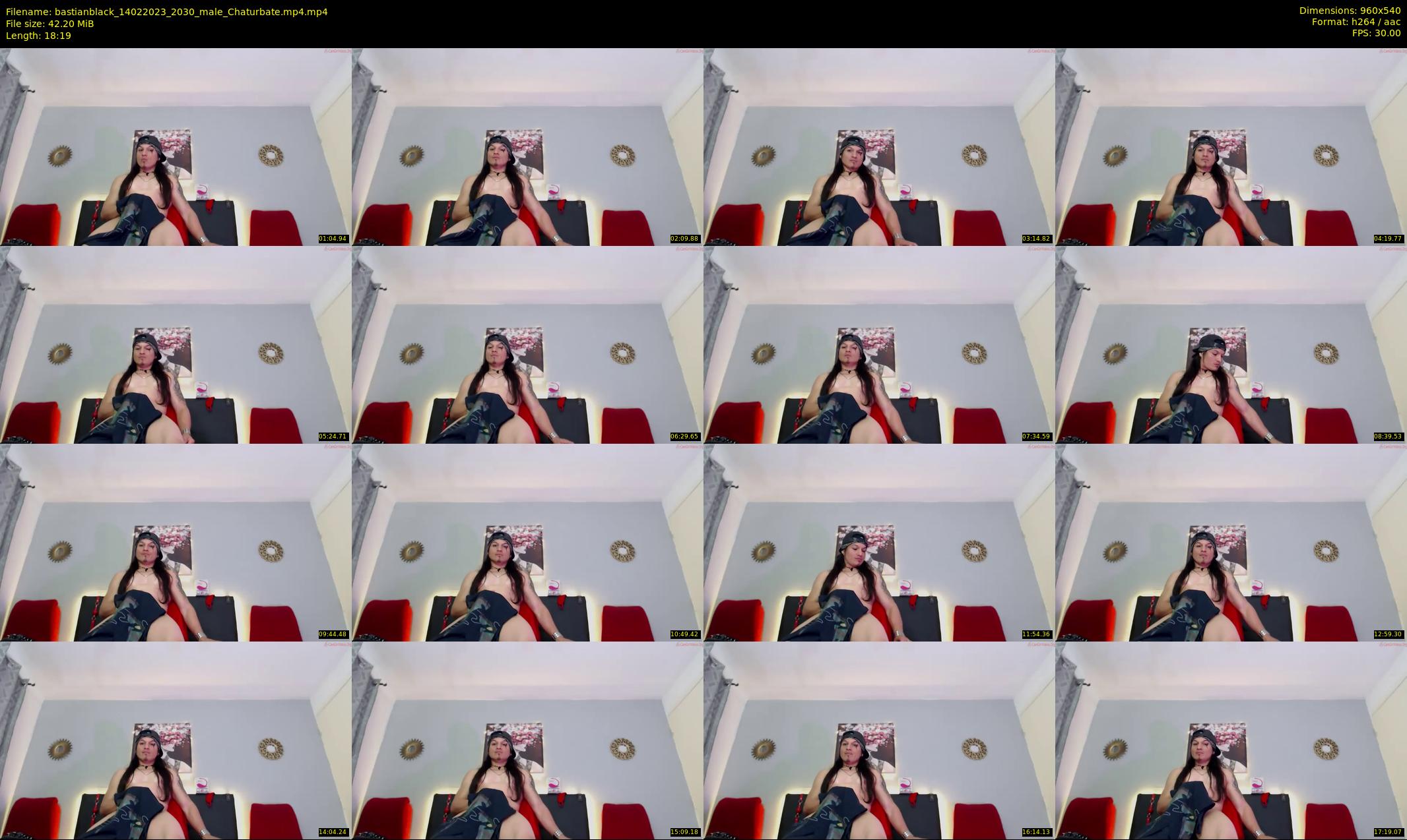 bastianblack — 19 minute Chaturbate male cam show recording, 480p, Feb 14, 2023