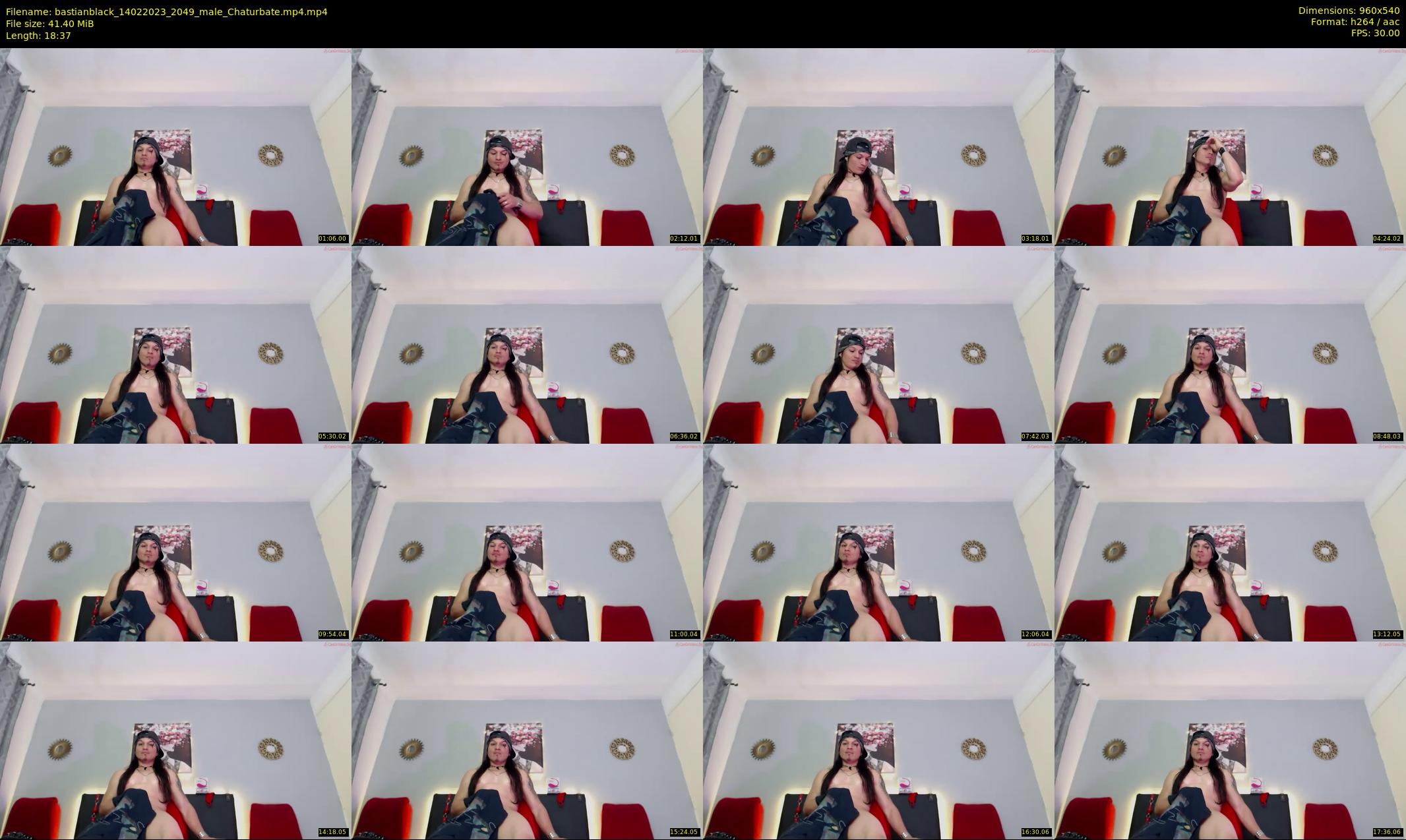 bastianblack — 19 minute Chaturbate male cam show recording, 480p, Feb 14, 2023