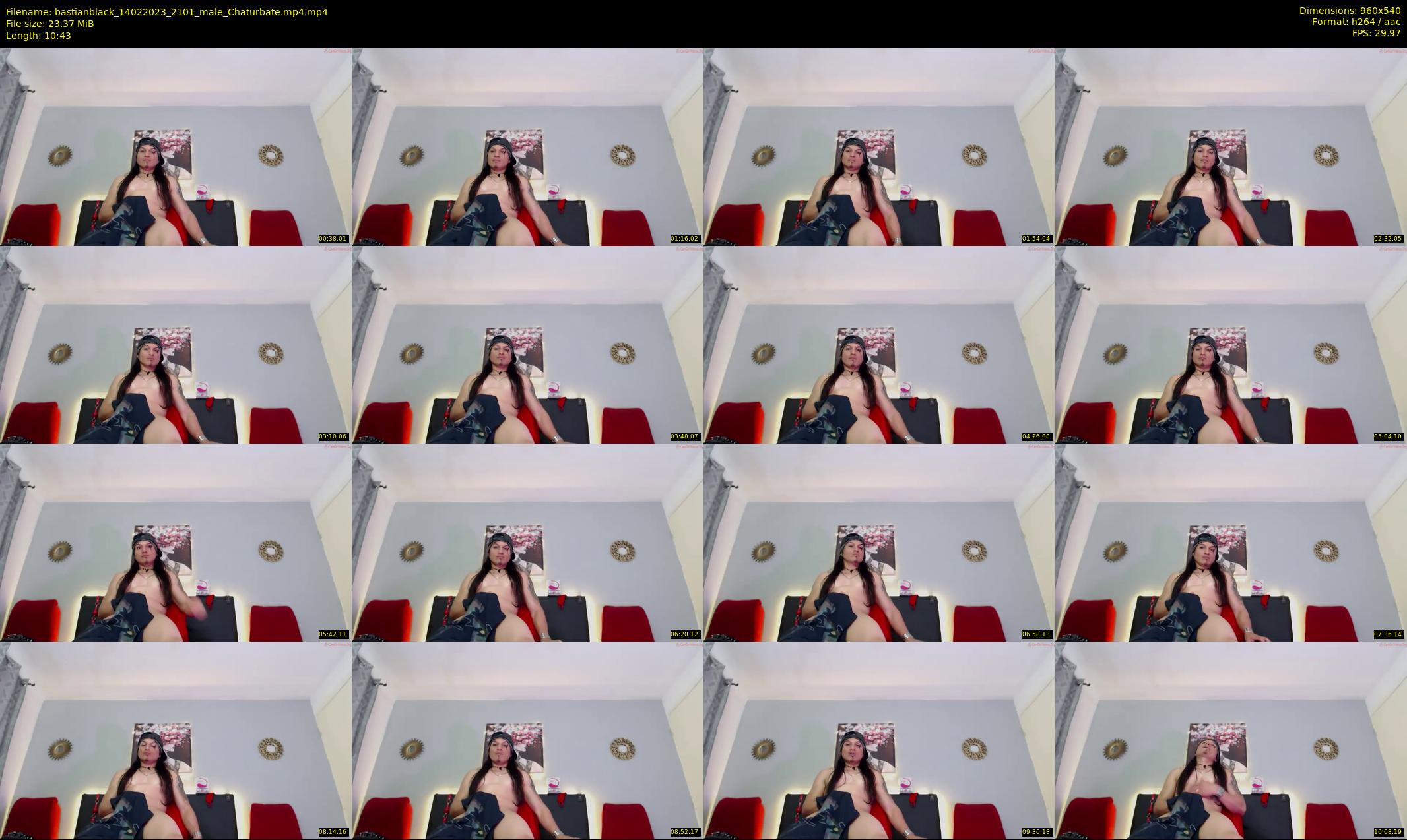 bastianblack — 11 minute Chaturbate male cam show recording, 480p, Feb 14, 2023