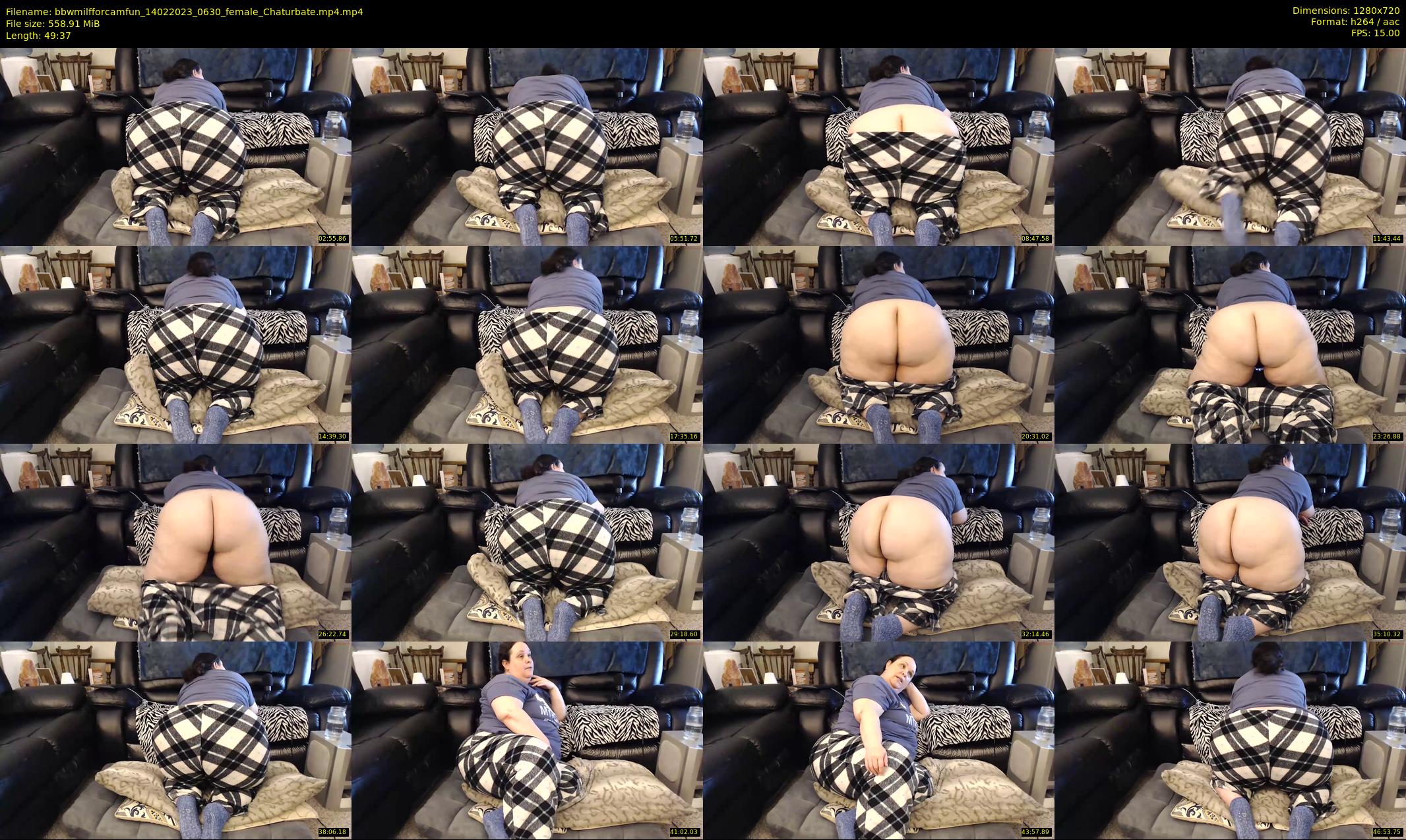 bbwmilfforcamfun — 50 minute Chaturbate female cam show recording, 720p, Feb 14, 2023