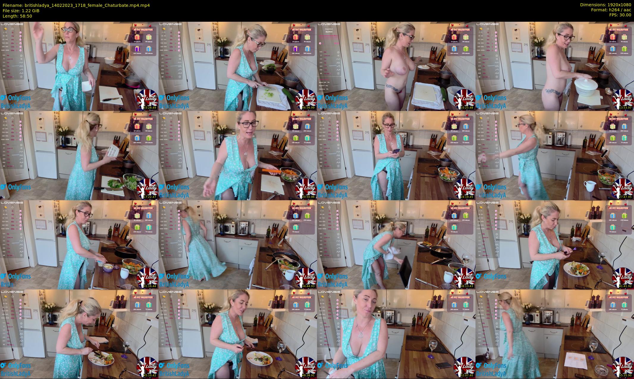 britishladya — 59 minute Chaturbate female cam show recording, 1080p, Feb 14, 2023