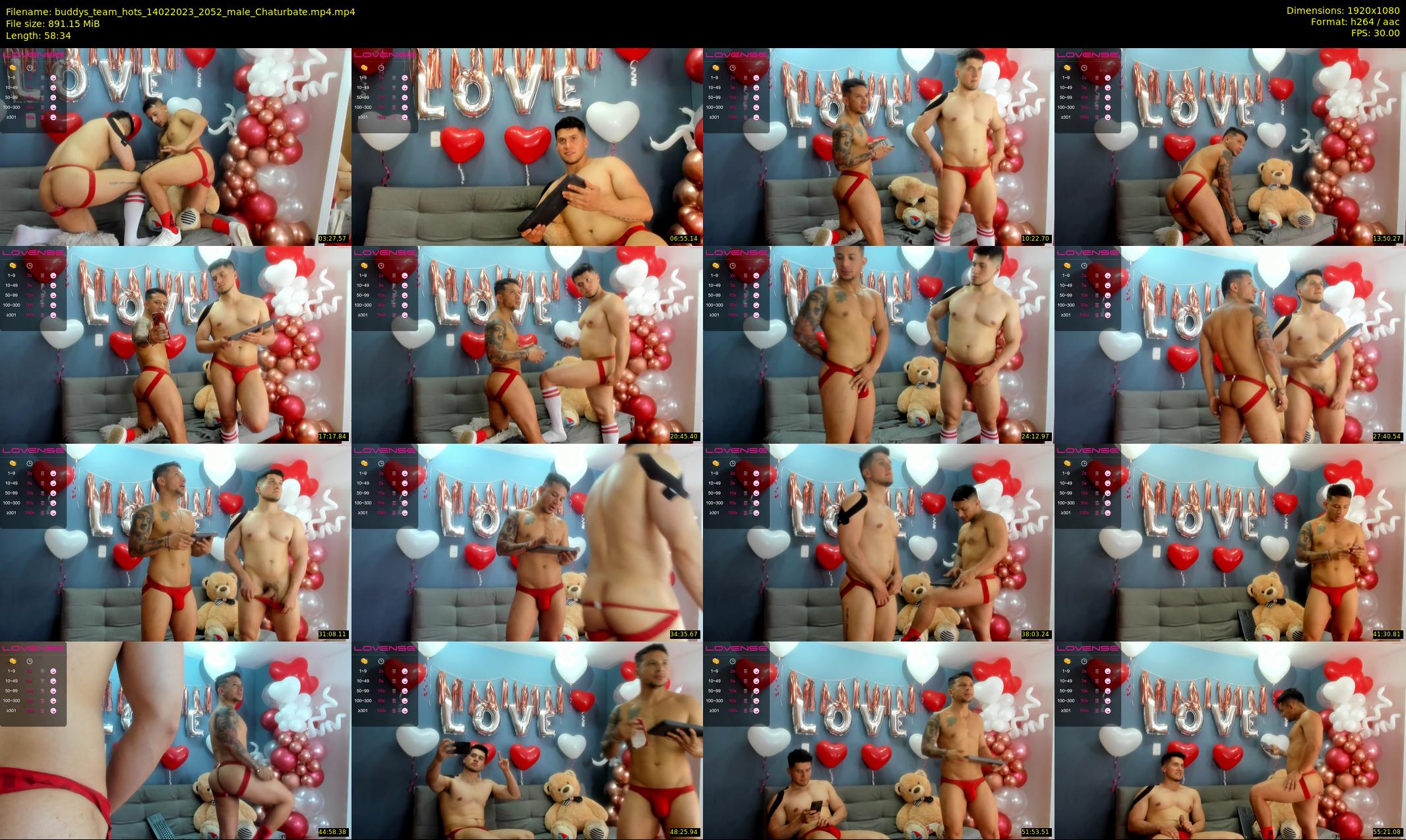 buddys_team_hots — 59 minute Chaturbate couple cam show recording, 1080p, Feb 14, 2023