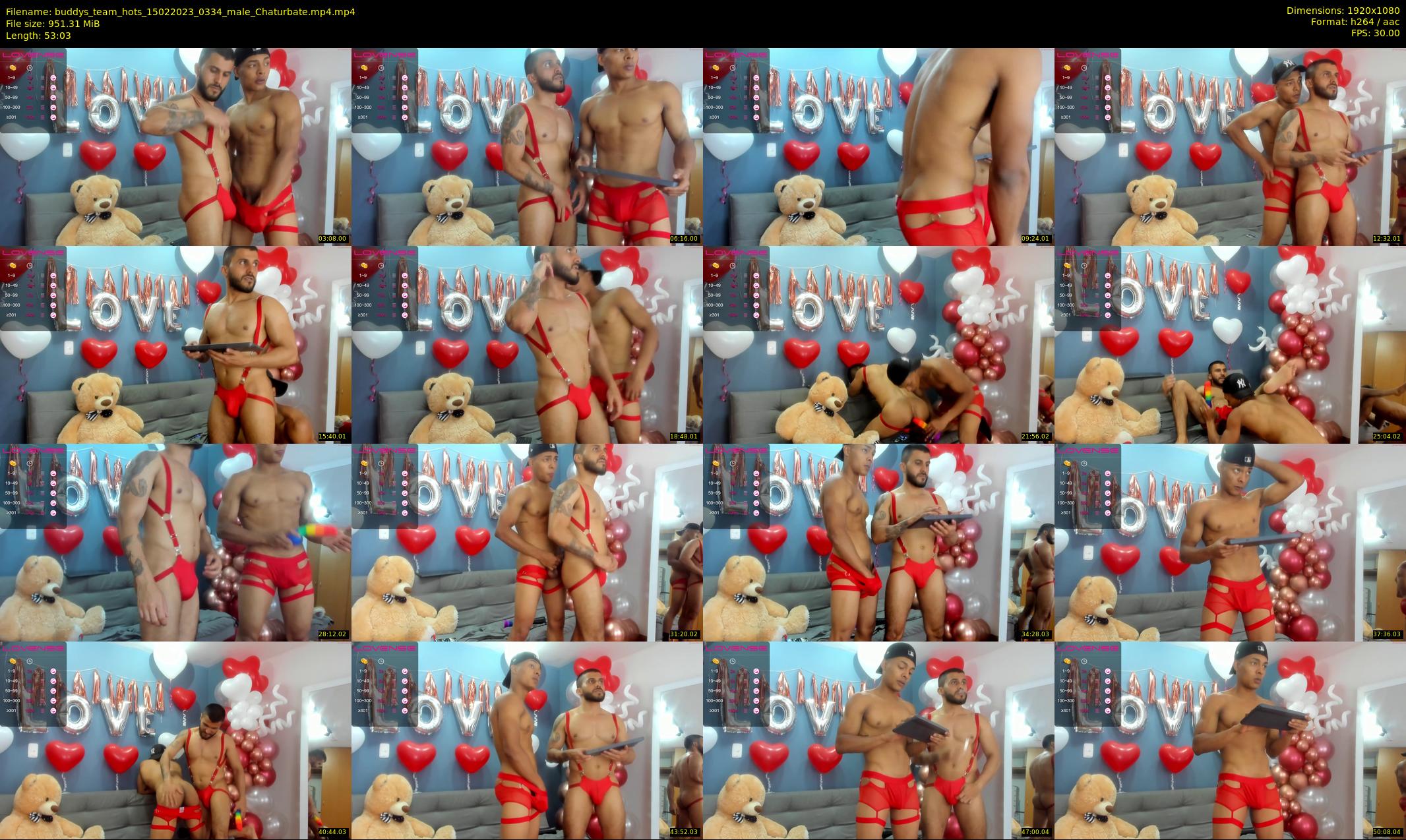 buddys_team_hots — 54 minute Chaturbate couple cam show recording, 1080p, Feb 15, 2023