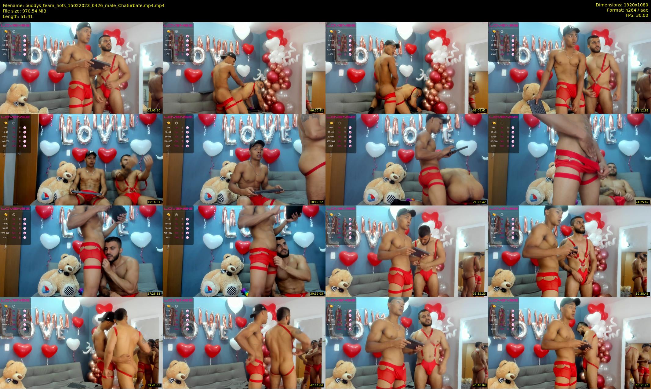 buddys_team_hots — 52 minute Chaturbate couple cam show recording, 1080p, Feb 15, 2023