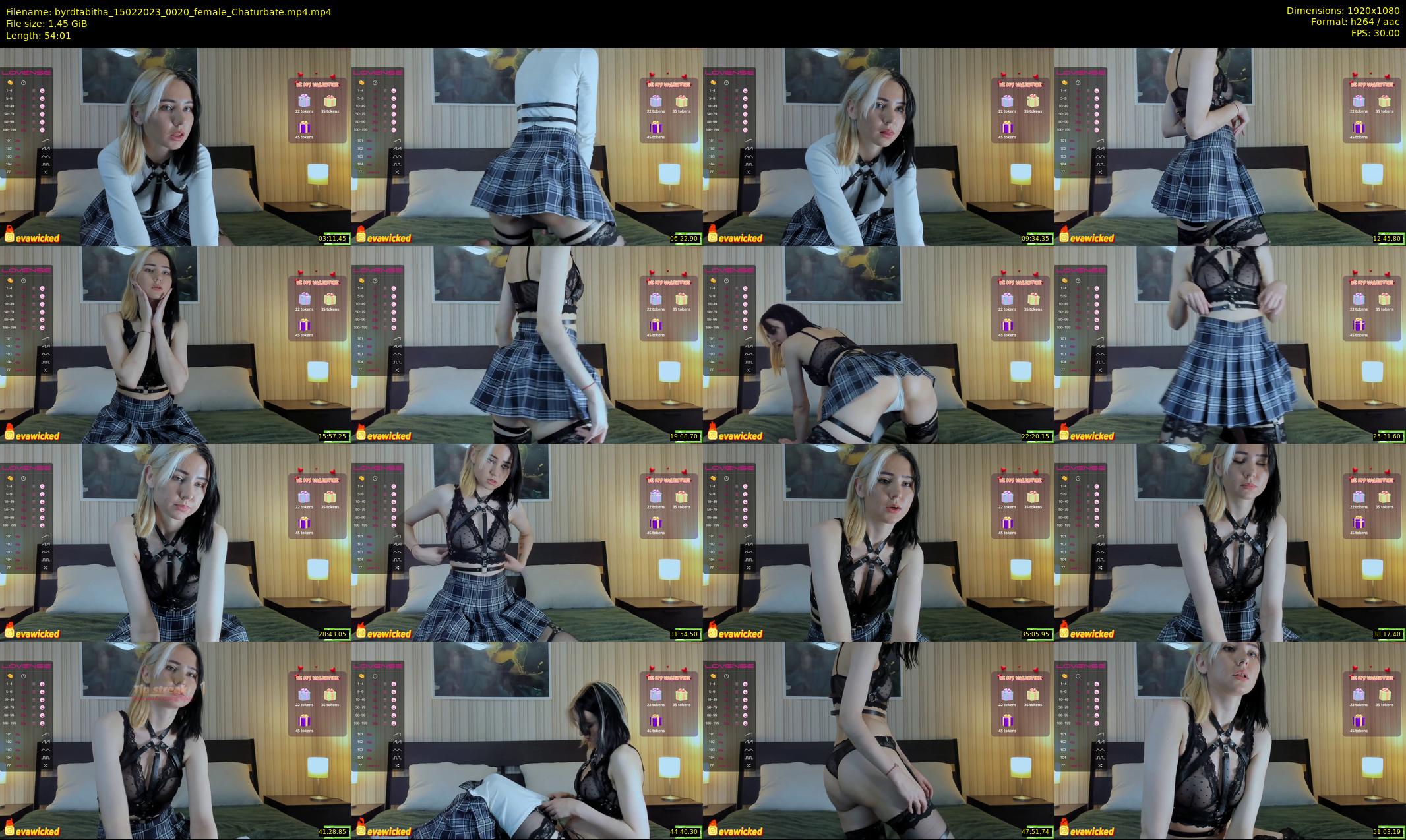 byrdtabitha — 55 minute Chaturbate female cam show recording, 1080p, Feb 15, 2023