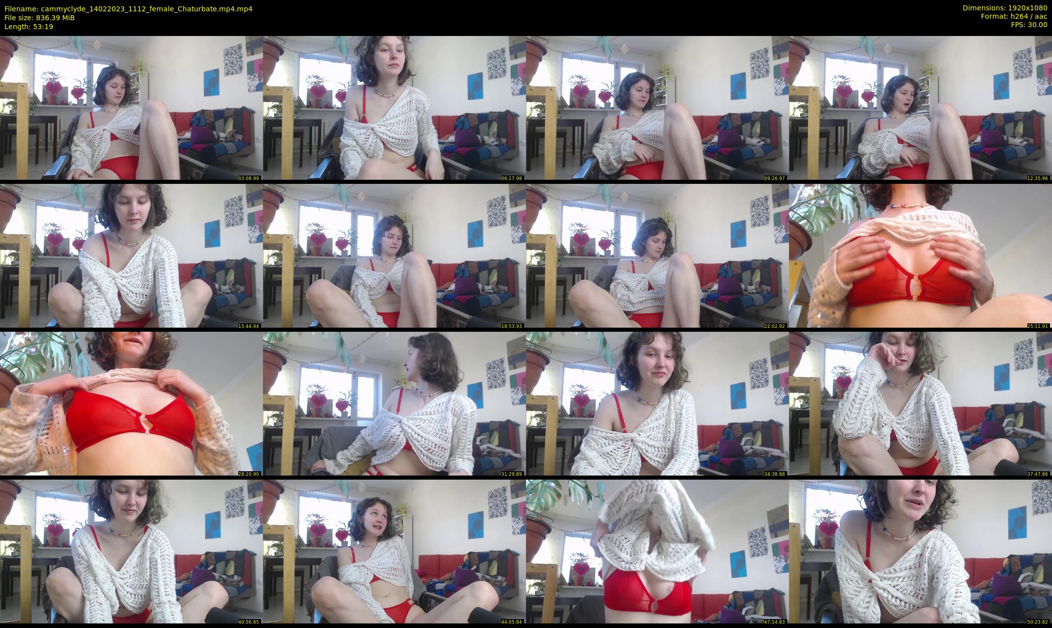 cammyclyde — 54 minute Chaturbate female cam show recording, 1080p, Feb 14, 2023