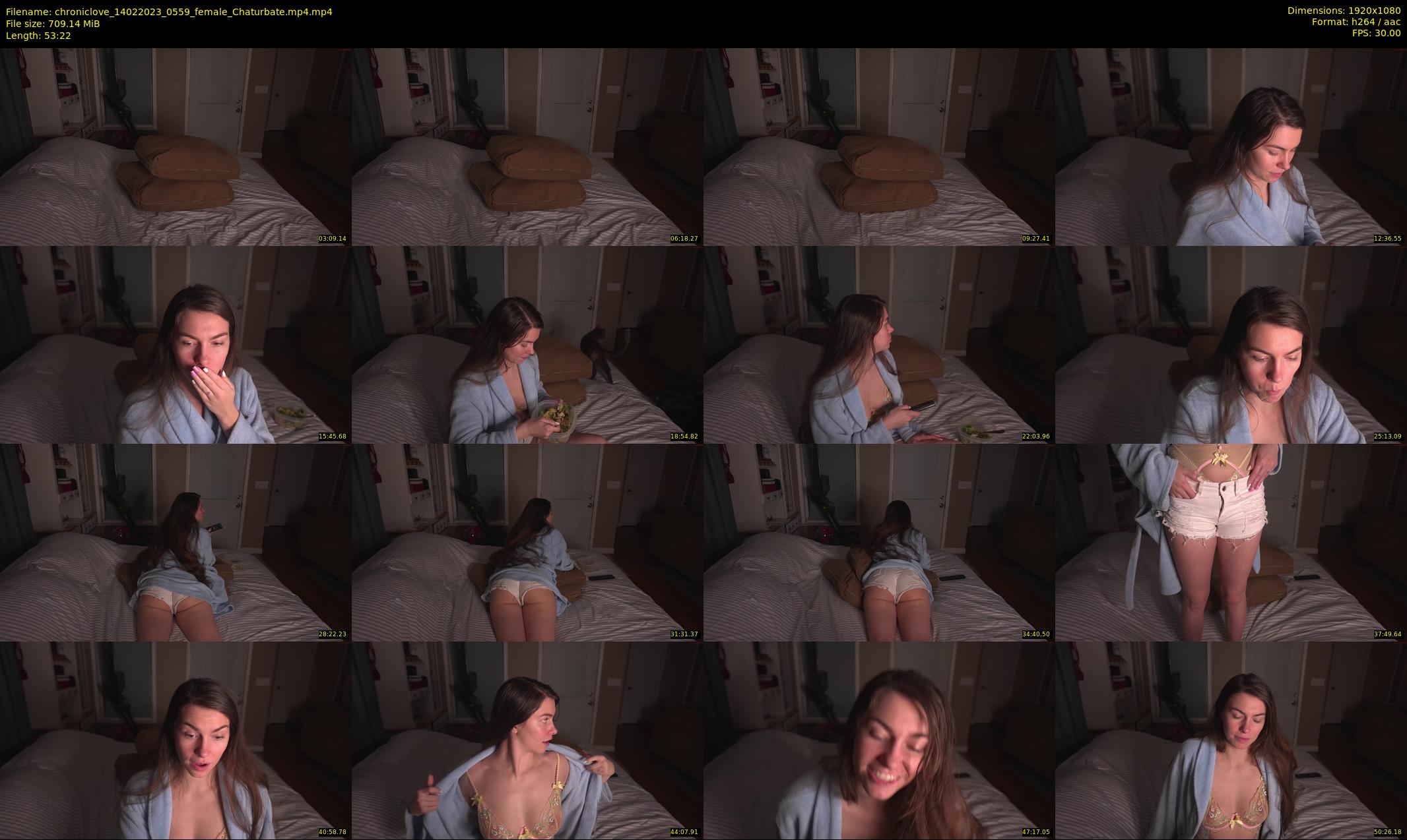 chroniclove — 54 minute Chaturbate female cam show recording, 1080p, Feb 14, 2023