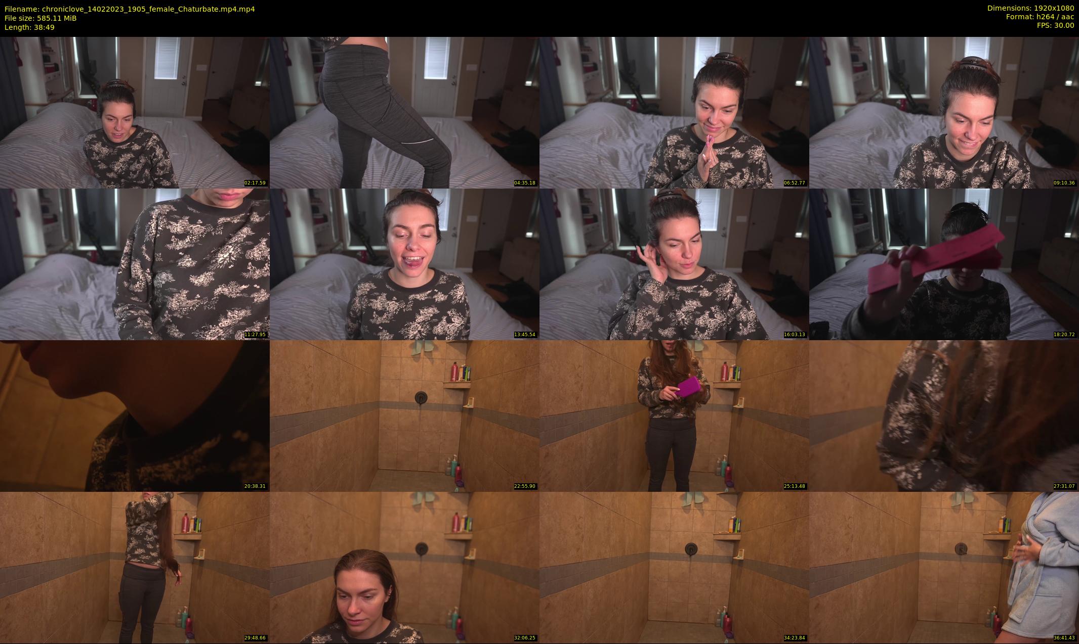 chroniclove — 39 minute Chaturbate female cam show recording, 1080p, Feb 14, 2023