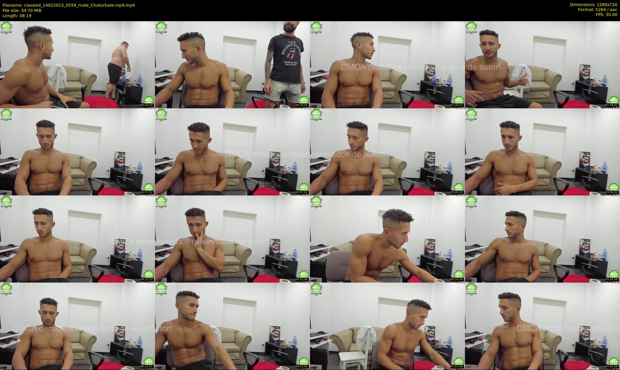 classied — 9 minute Chaturbate male cam show recording, 720p, Feb 14, 2023