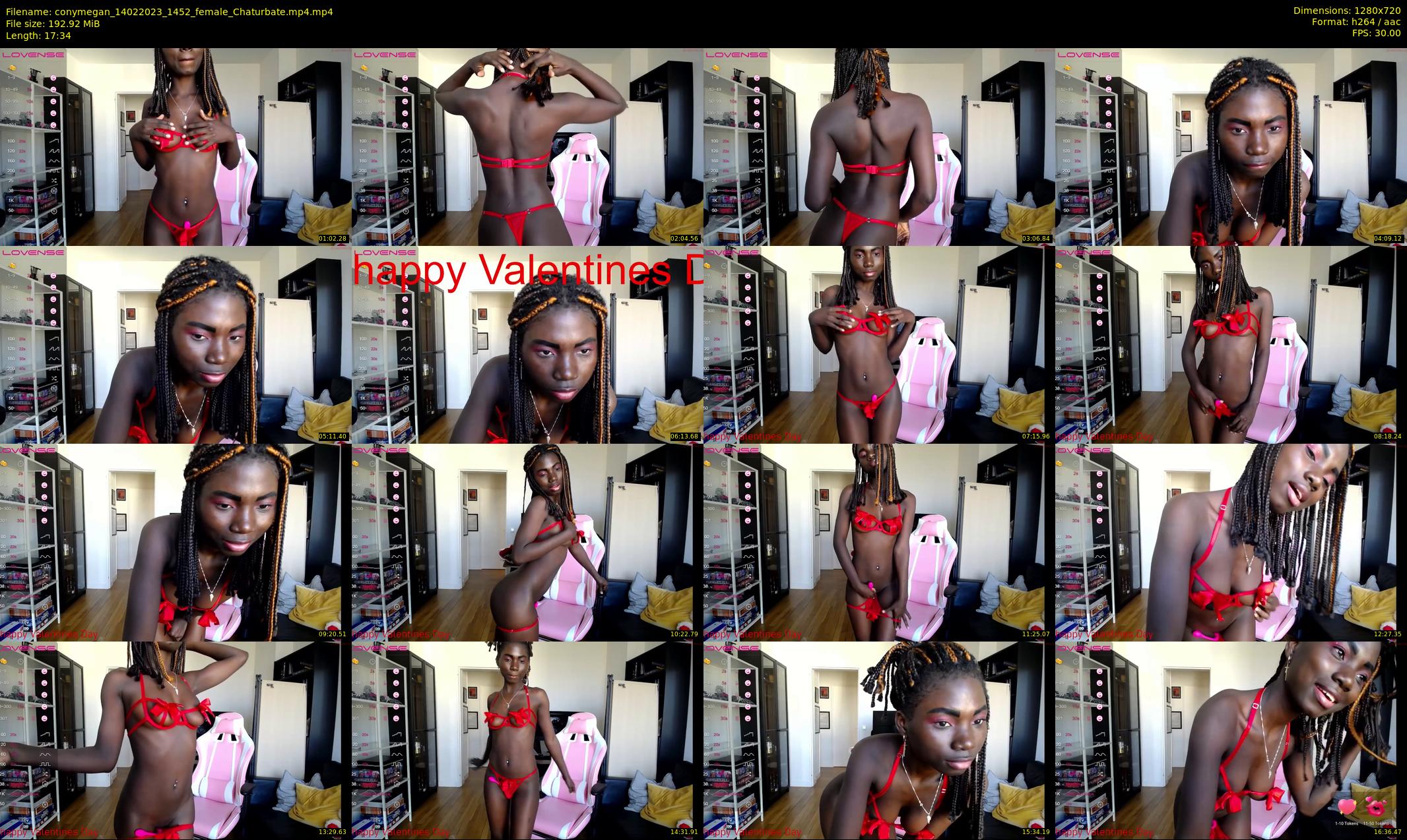 conymegan — 18 minute Chaturbate female cam show recording, 720p, Feb 14, 2023