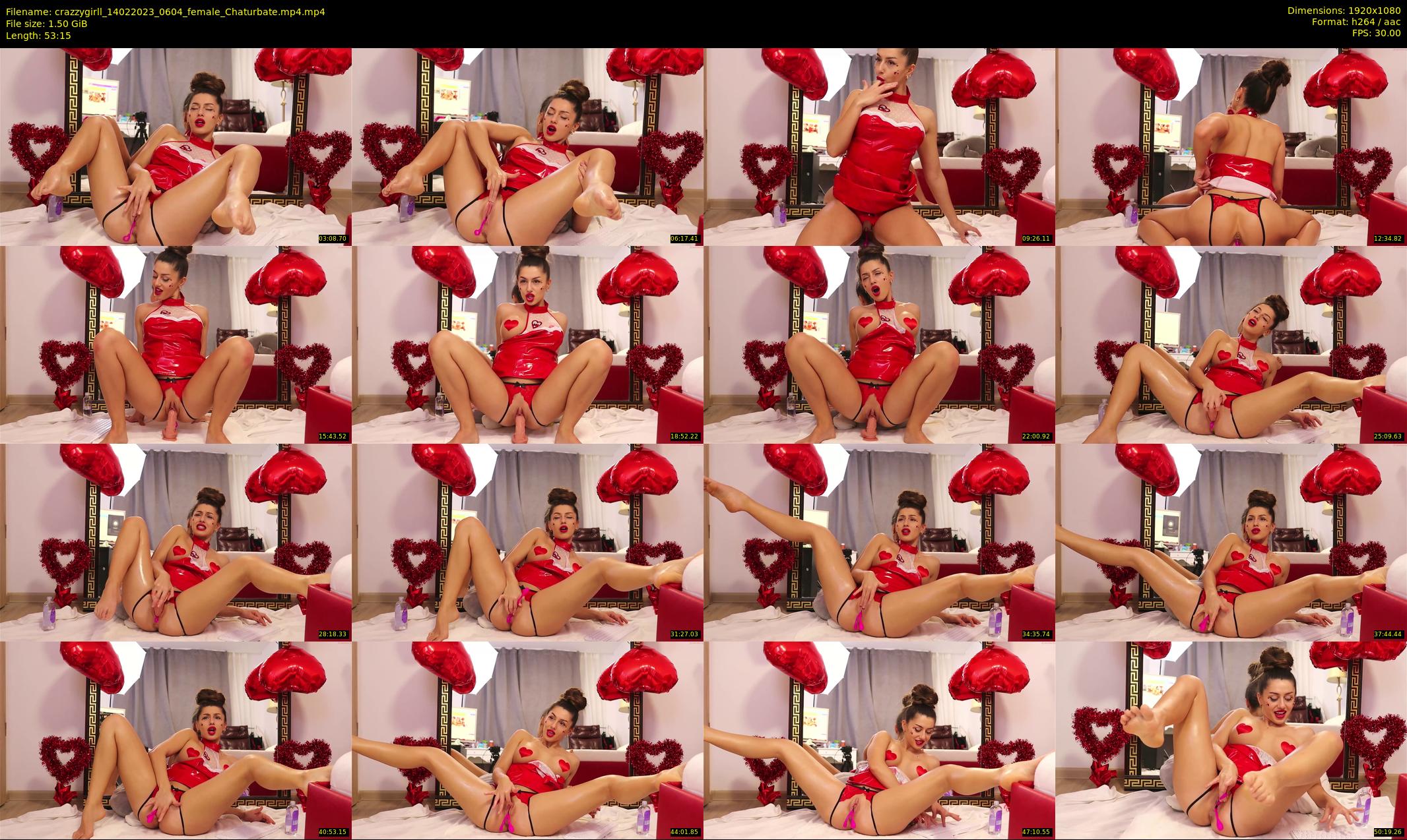 crazzygirll — 54 minute Chaturbate female cam show recording, 1080p, Feb 14, 2023