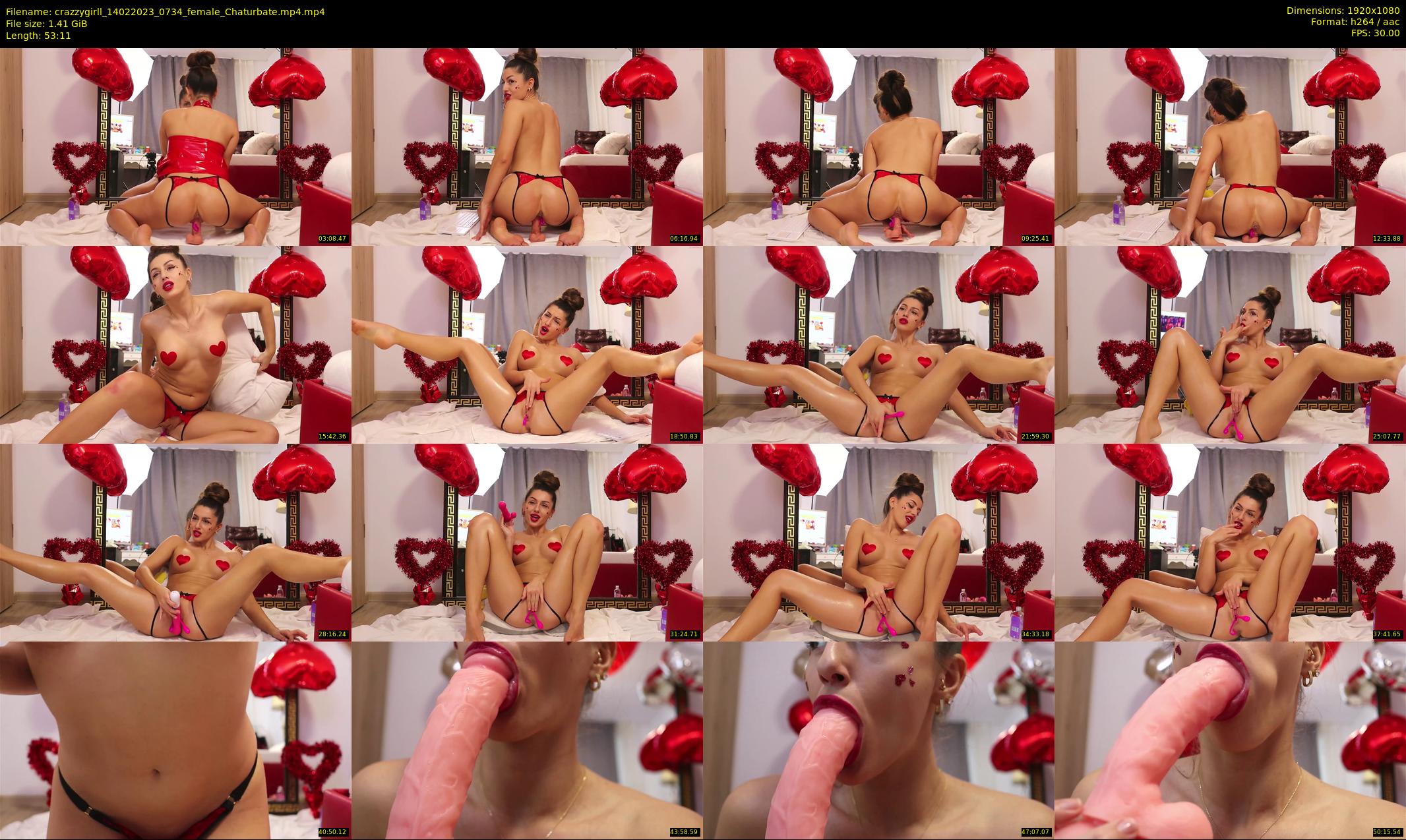 crazzygirll — 54 minute Chaturbate female cam show recording, 1080p, Feb 14, 2023