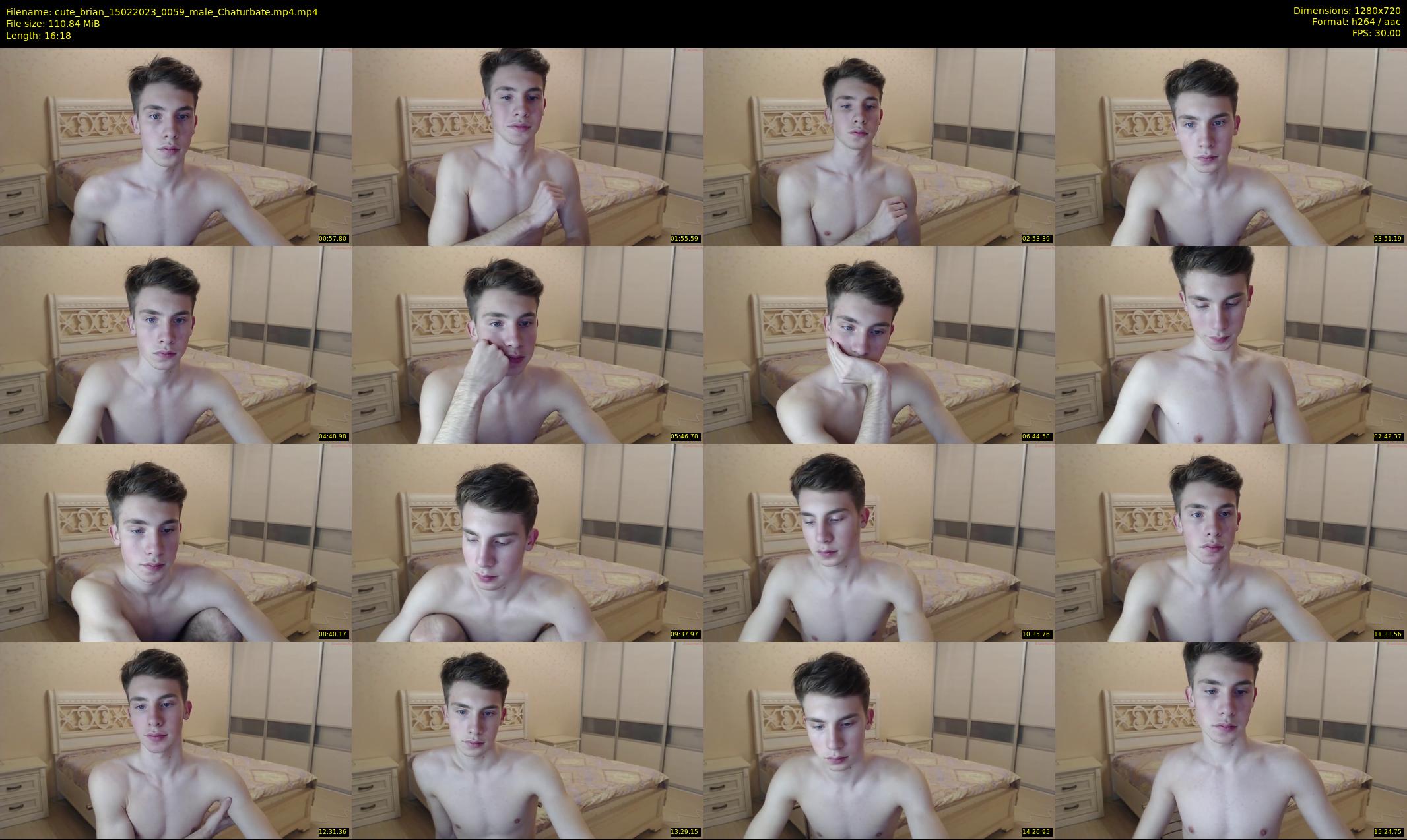 cute_brian — 17 minute Chaturbate male cam show recording, 720p, Feb 15, 2023