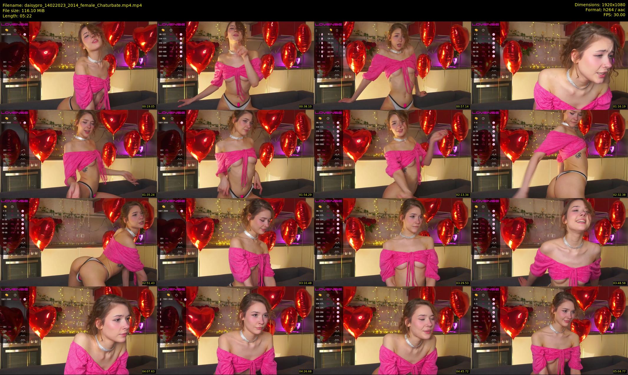 daisypro — 6 minute Chaturbate couple cam show recording, 1080p, Feb 14, 2023