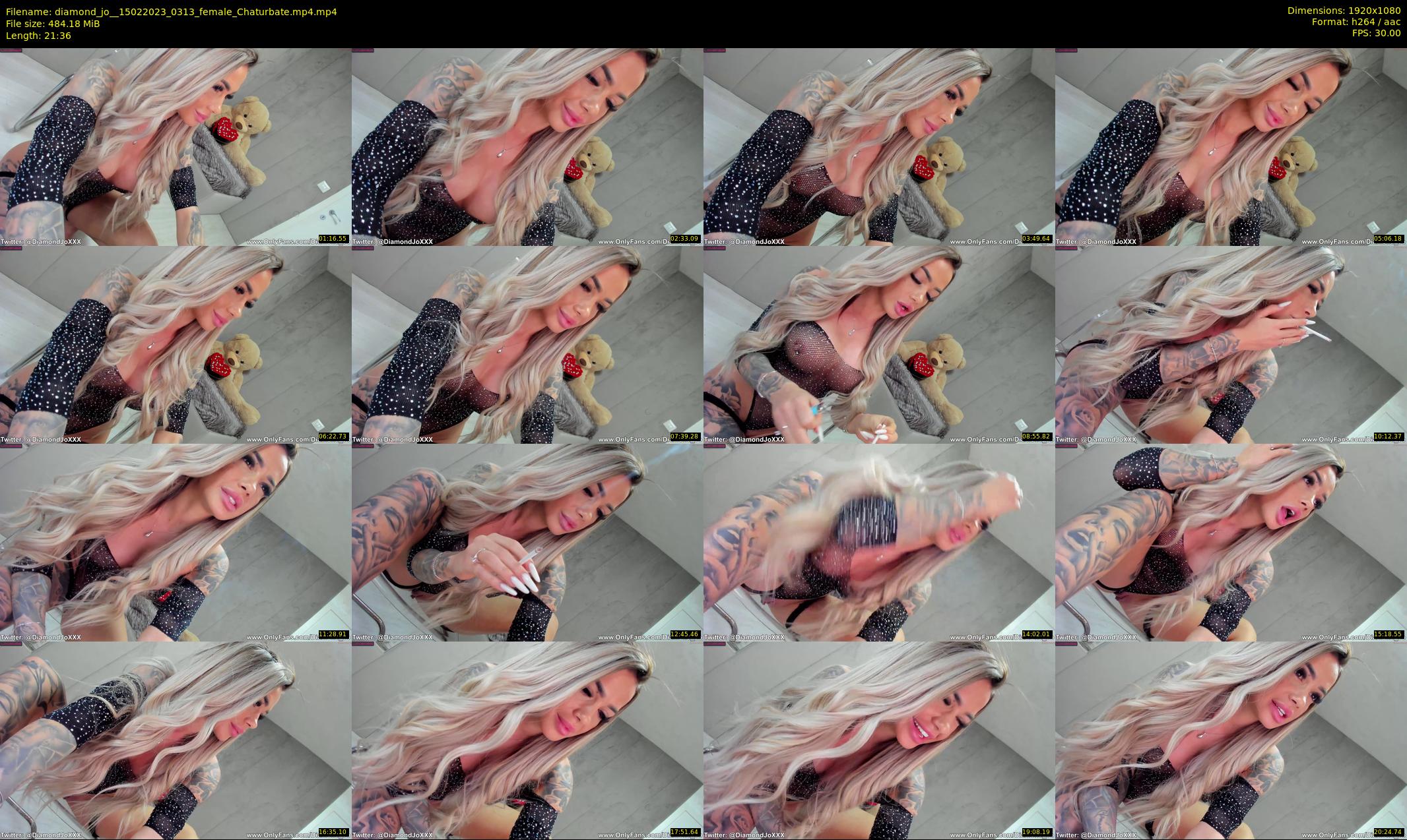 diamond_jo_ — 22 minute Chaturbate female cam show recording, 1080p, Feb 15, 2023