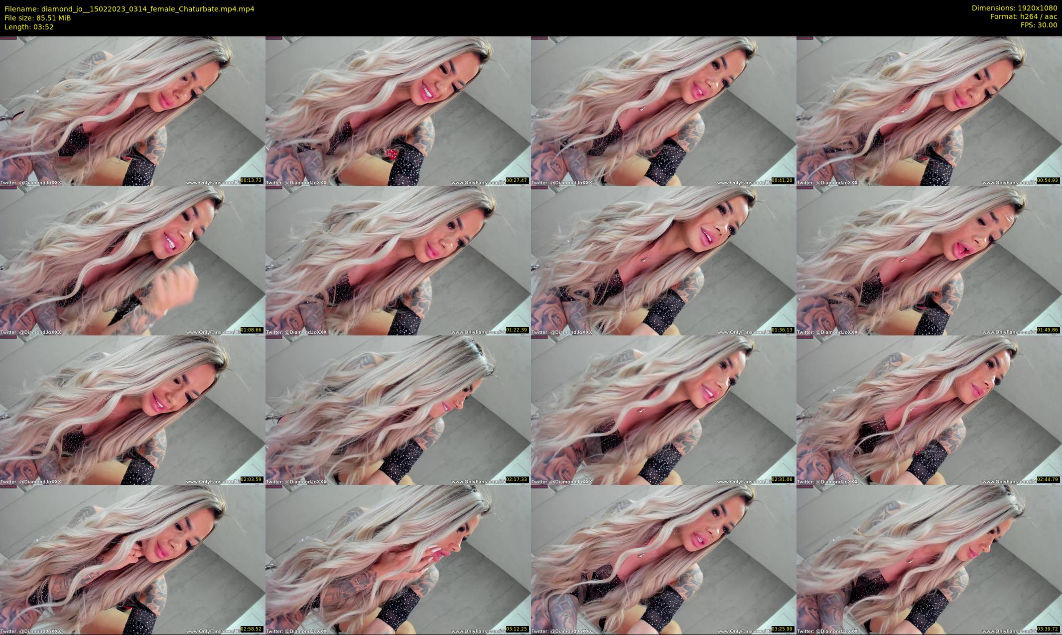 diamond_jo_ — 4 minute Chaturbate female cam show recording, 1080p, Feb 15, 2023