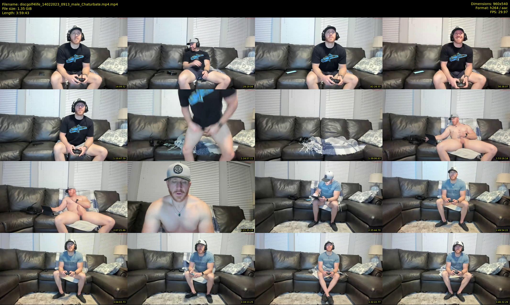 discgolf4life — 240 minute Chaturbate male cam show recording, 480p, Feb 14, 2023