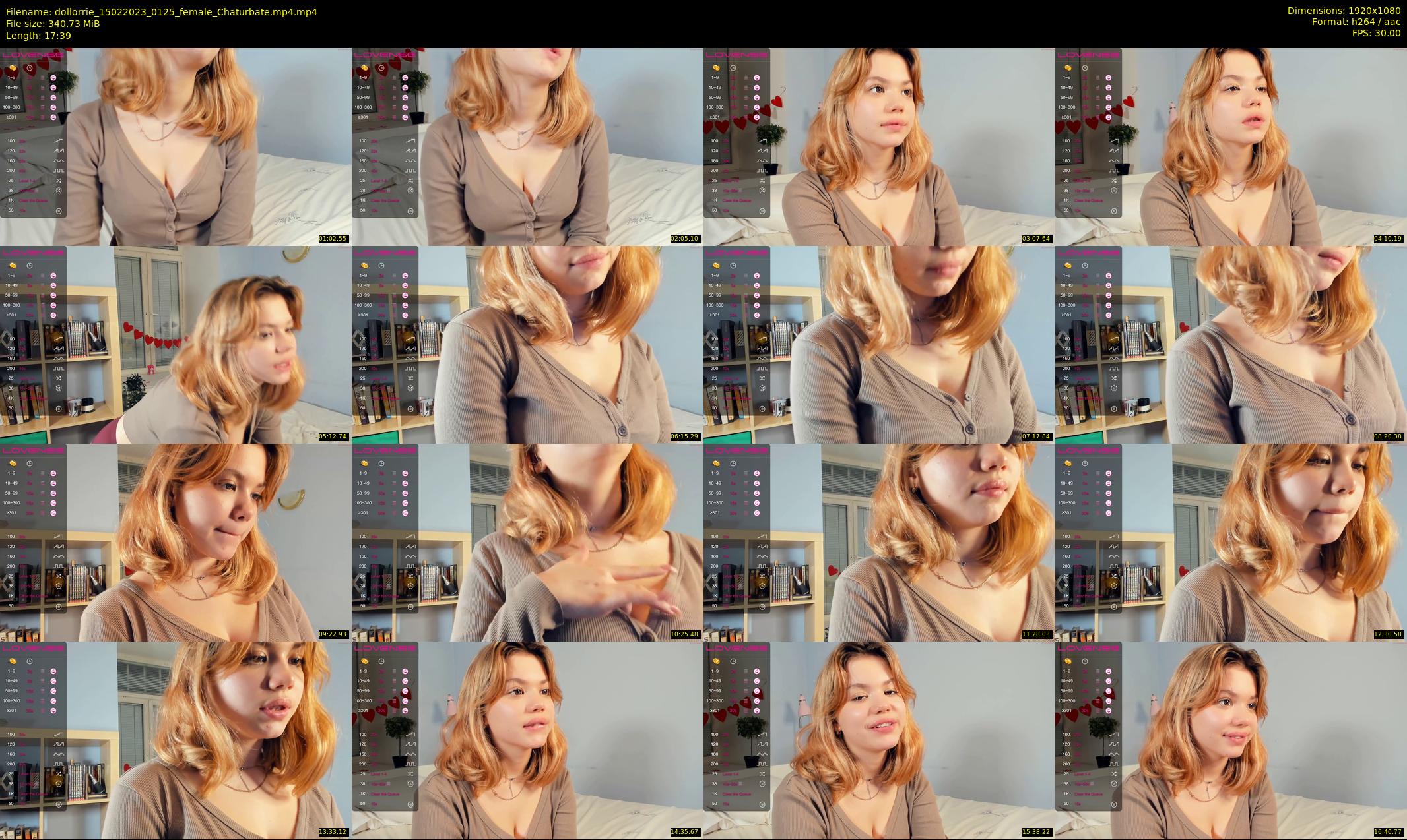 dollorrie — 18 minute Chaturbate couple cam show recording, 1080p, Feb 15, 2023