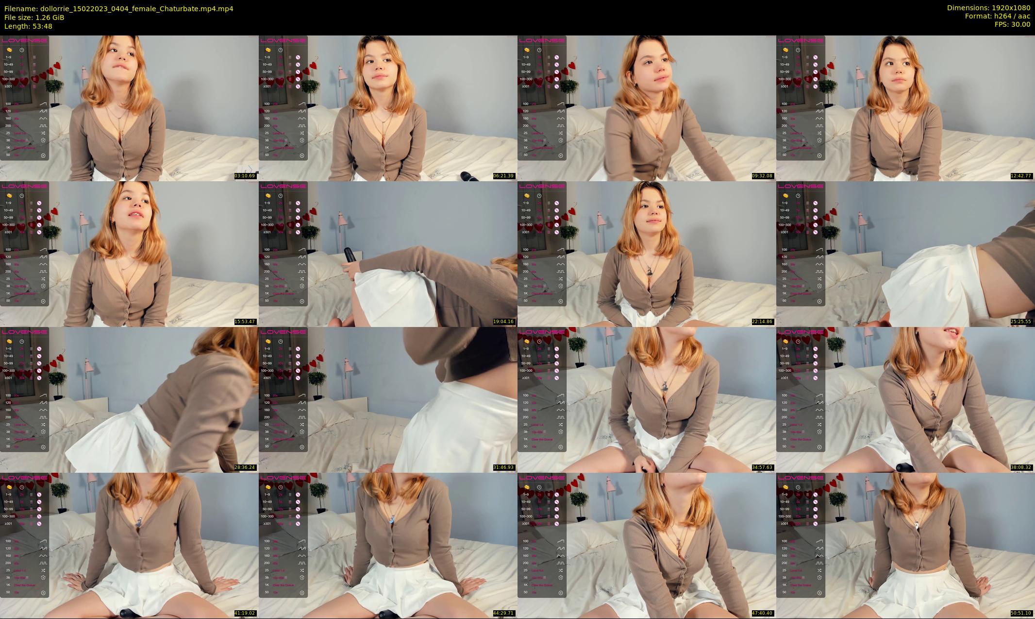 dollorrie — 54 minute Chaturbate couple cam show recording, 1080p, Feb 15, 2023