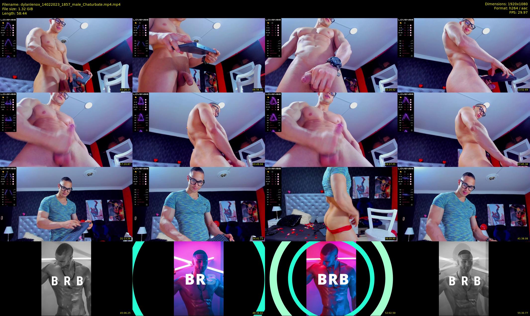 dylanlenox — 59 minute Chaturbate male cam show recording, 1080p, Feb 14, 2023