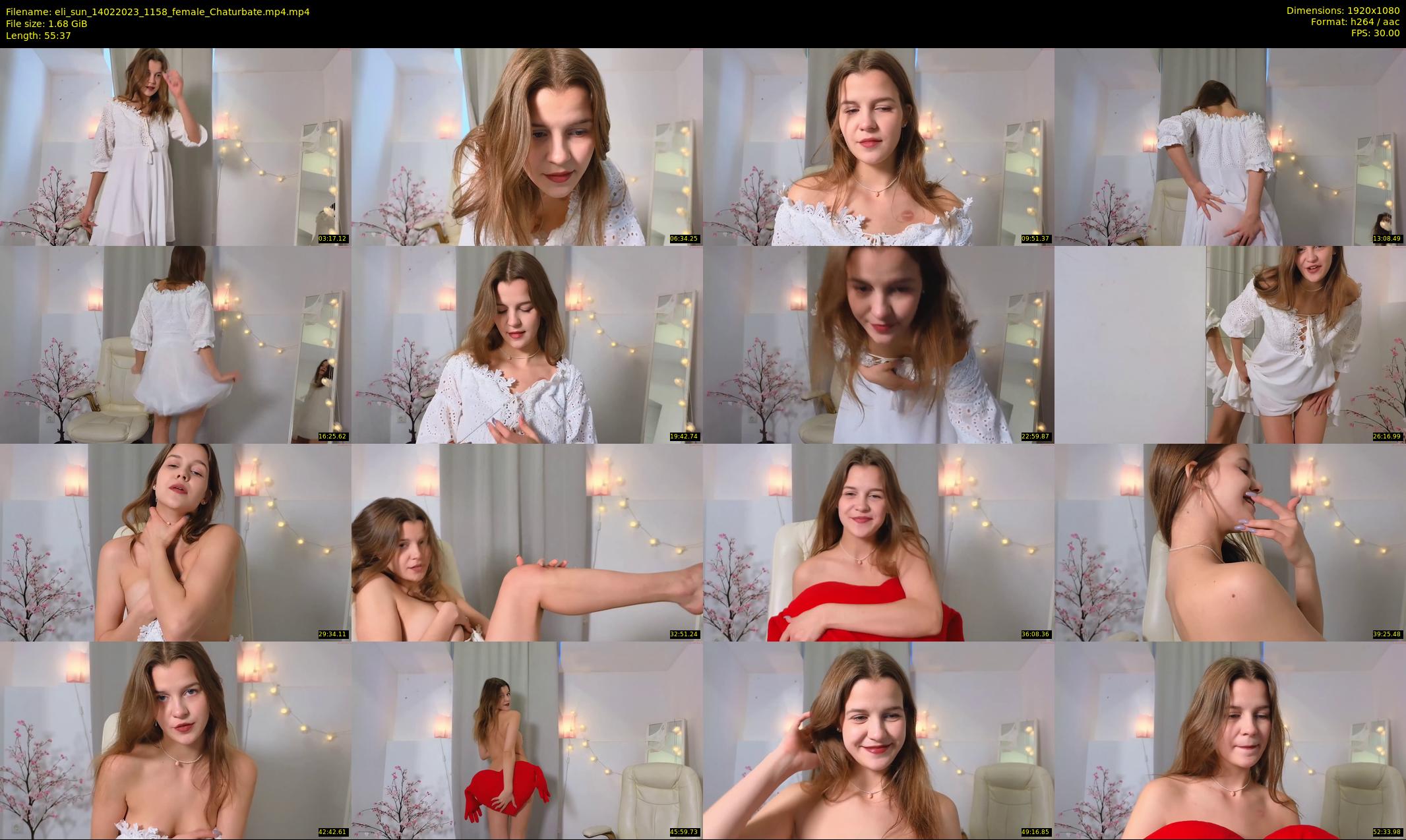 eli_sun — 56 minute Chaturbate female cam show recording, 1080p, Feb 14, 2023