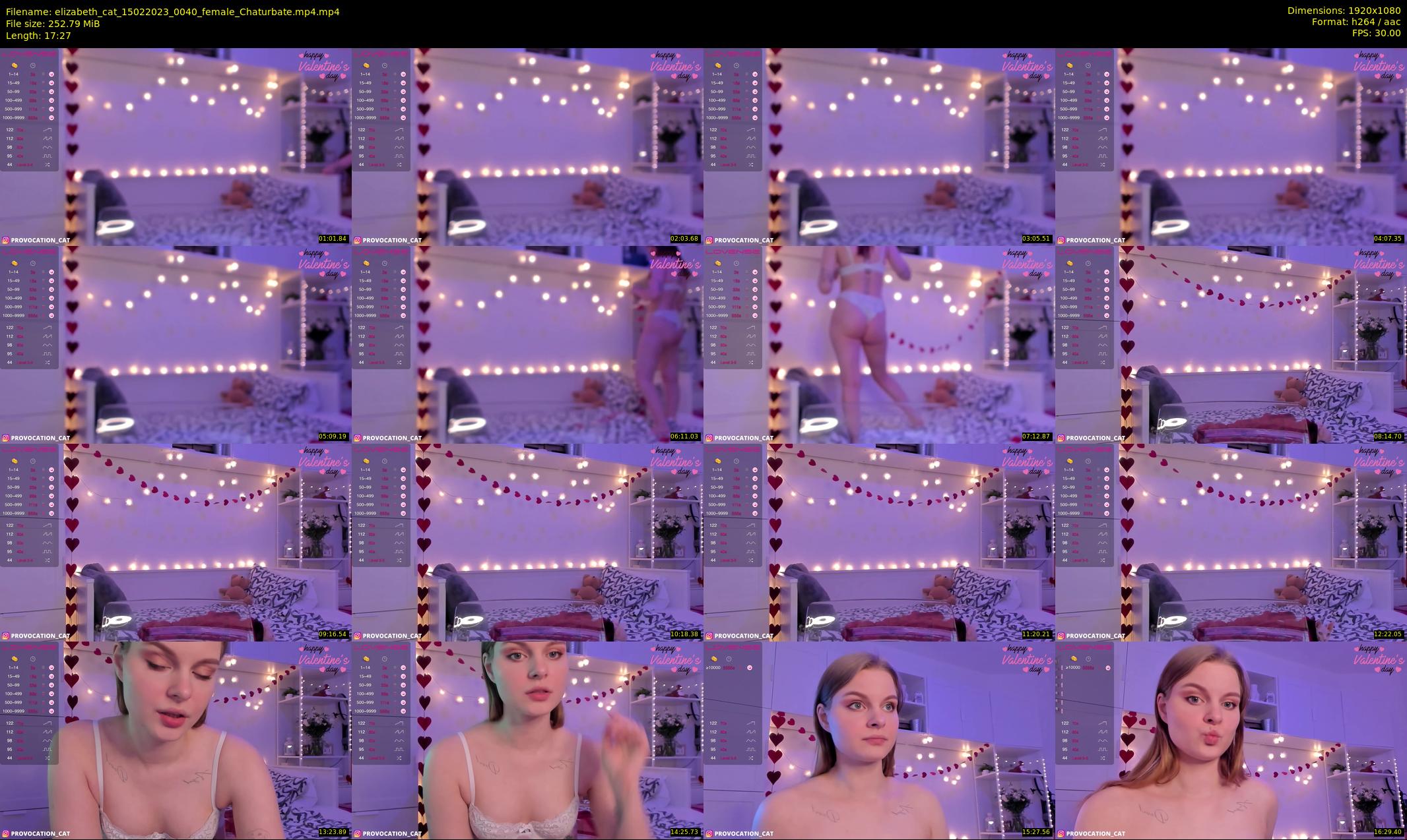 elizabeth_cat — 18 minute Chaturbate female cam show recording, 1080p, Feb 15, 2023