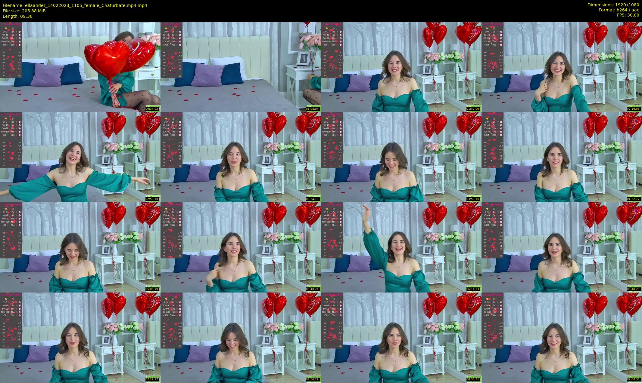 ellaander — 10 minute Chaturbate female cam show recording, 1080p, Feb 14, 2023