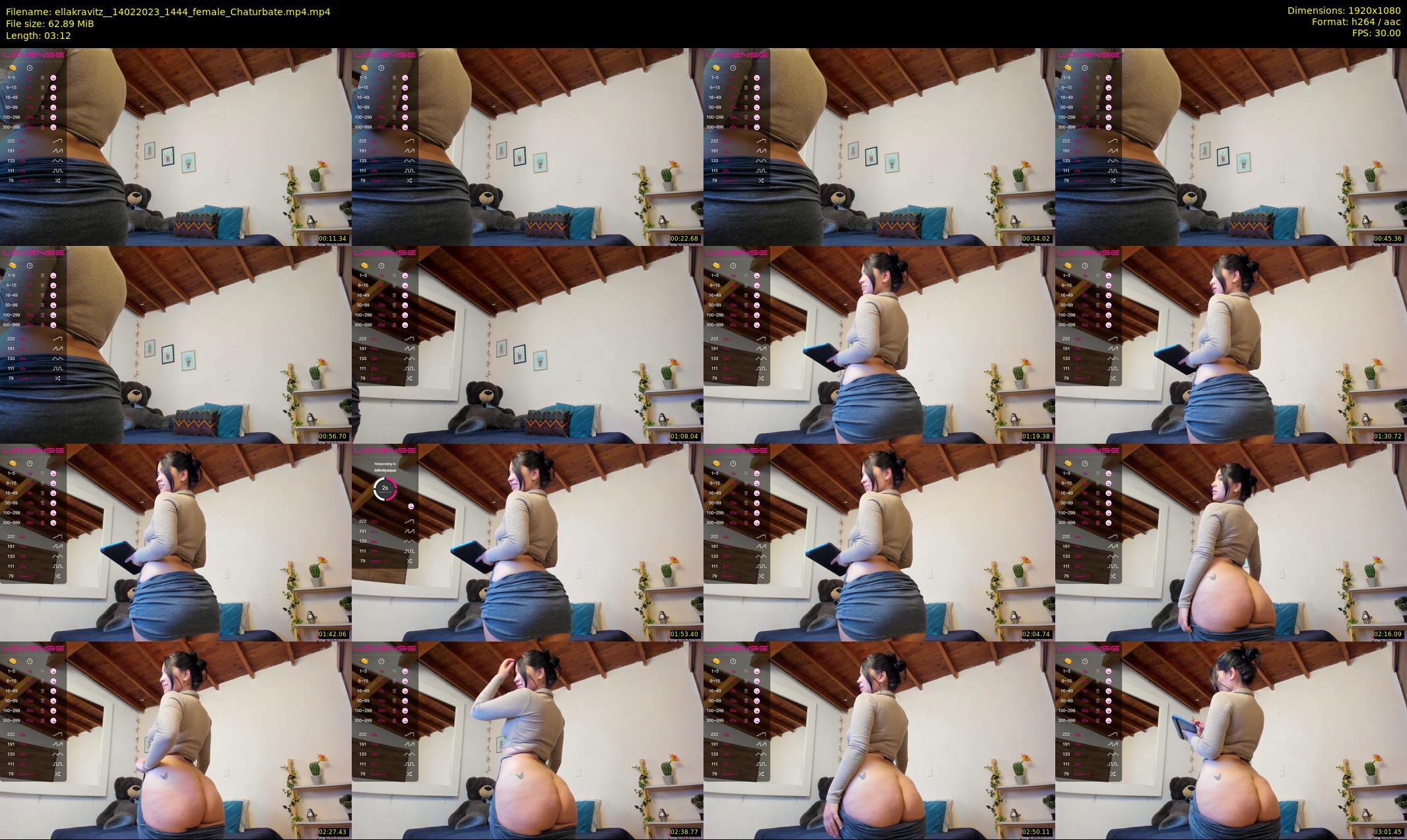 ellakravitz_ — 4 minute Chaturbate female cam show recording, 1080p, Feb 14, 2023