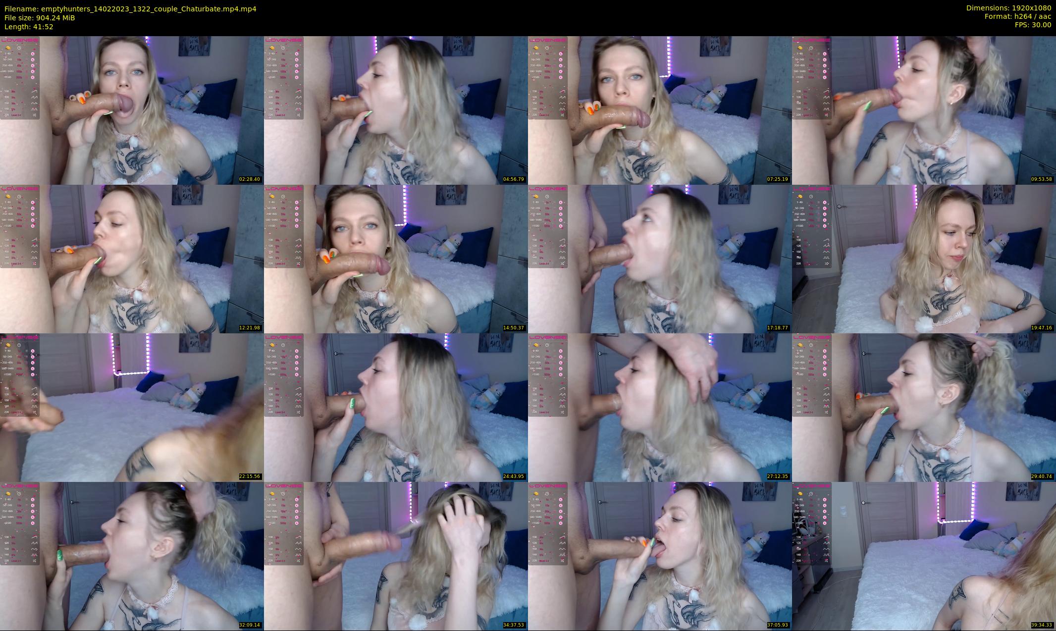 emptyhunters — 42 minute Chaturbate couple cam show recording, 1080p, Feb 14, 2023