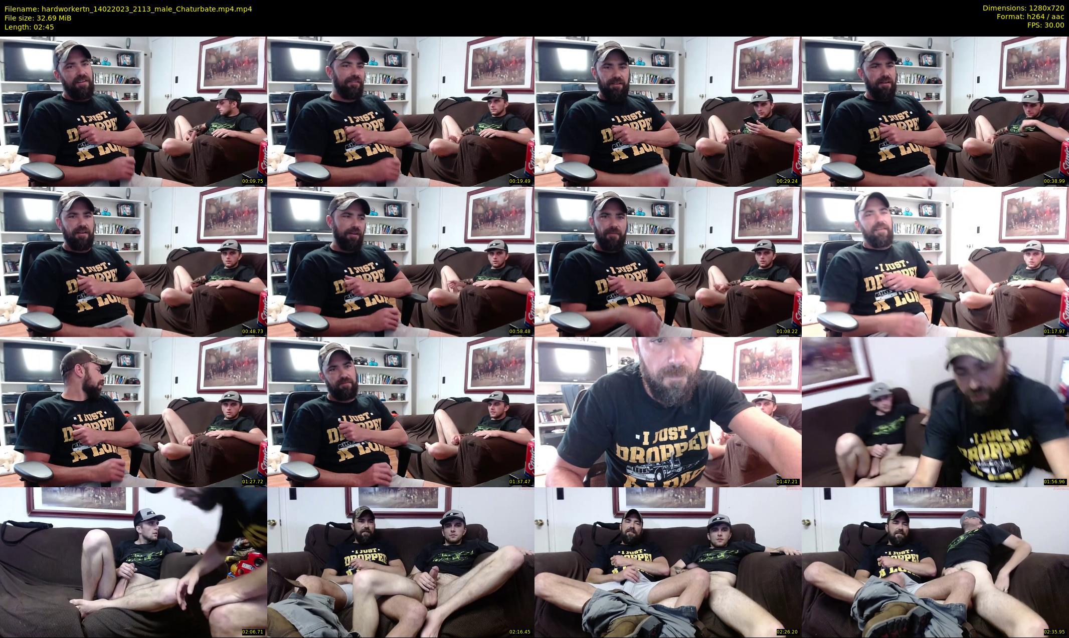 hardworkertn — 3 minute Chaturbate male cam show recording, 720p, Feb 14, 2023