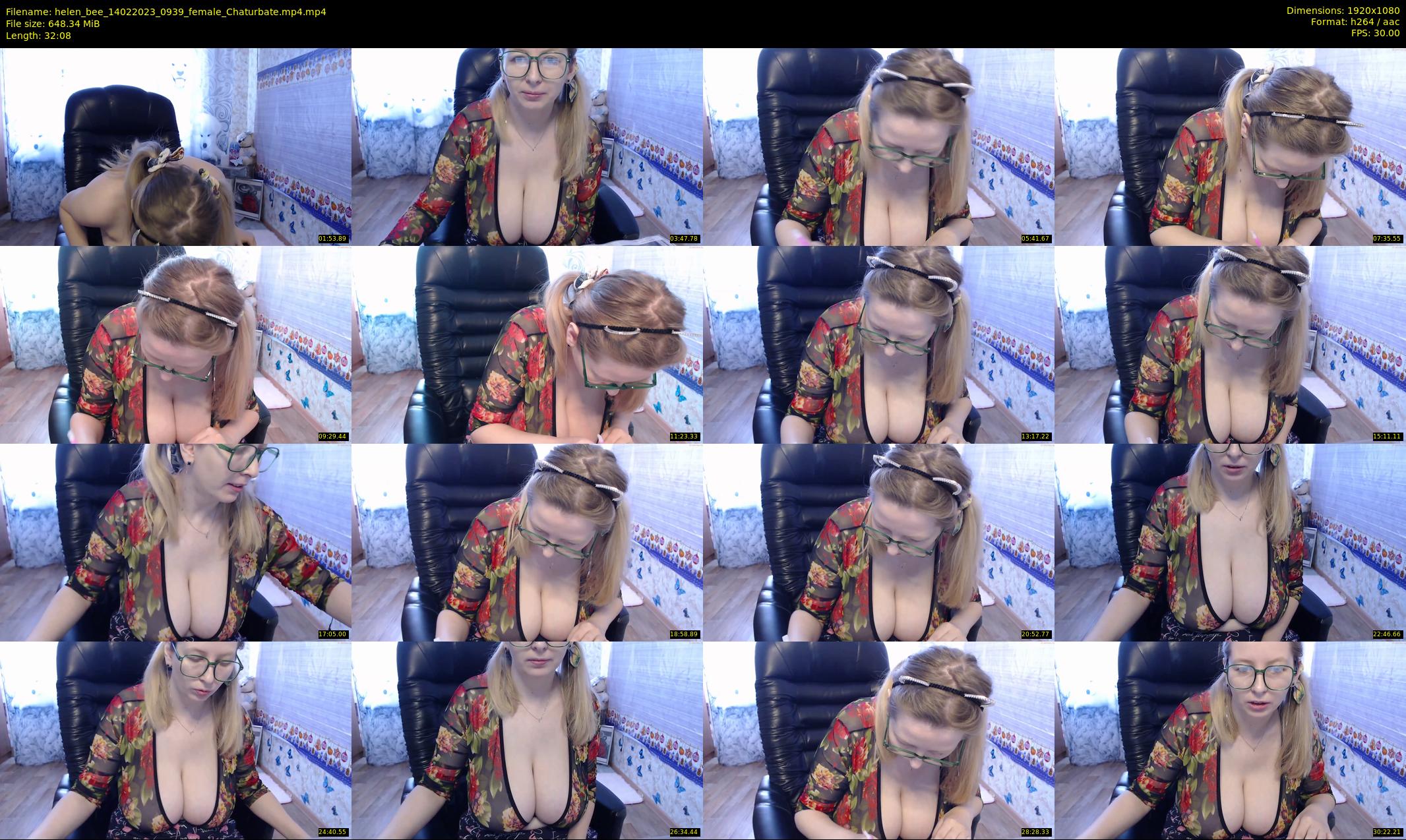helen_bee — 33 minute Chaturbate female cam show recording, 1080p, Feb 14, 2023