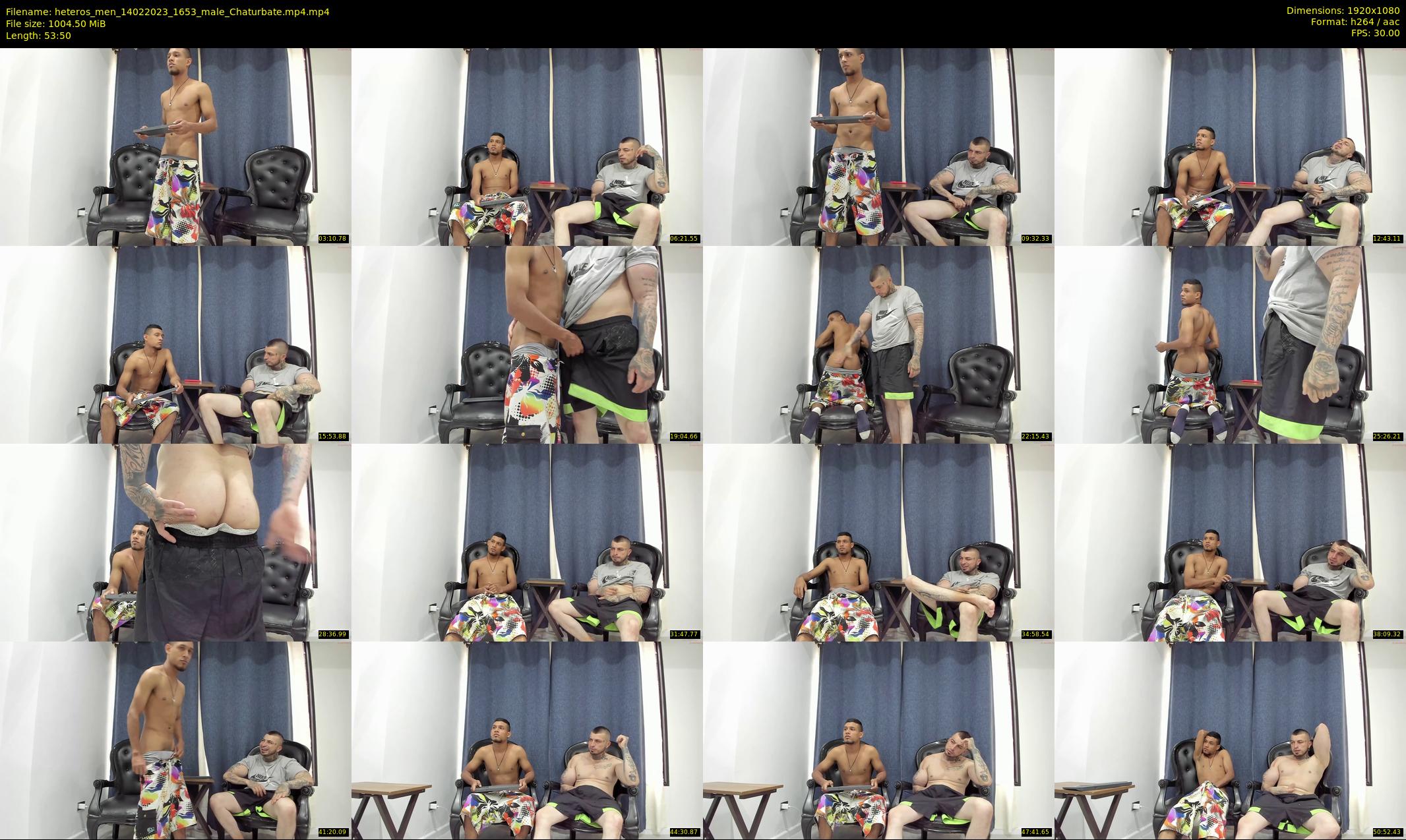 heteros_men — 54 minute Chaturbate male cam show recording, 1080p, Feb 14, 2023