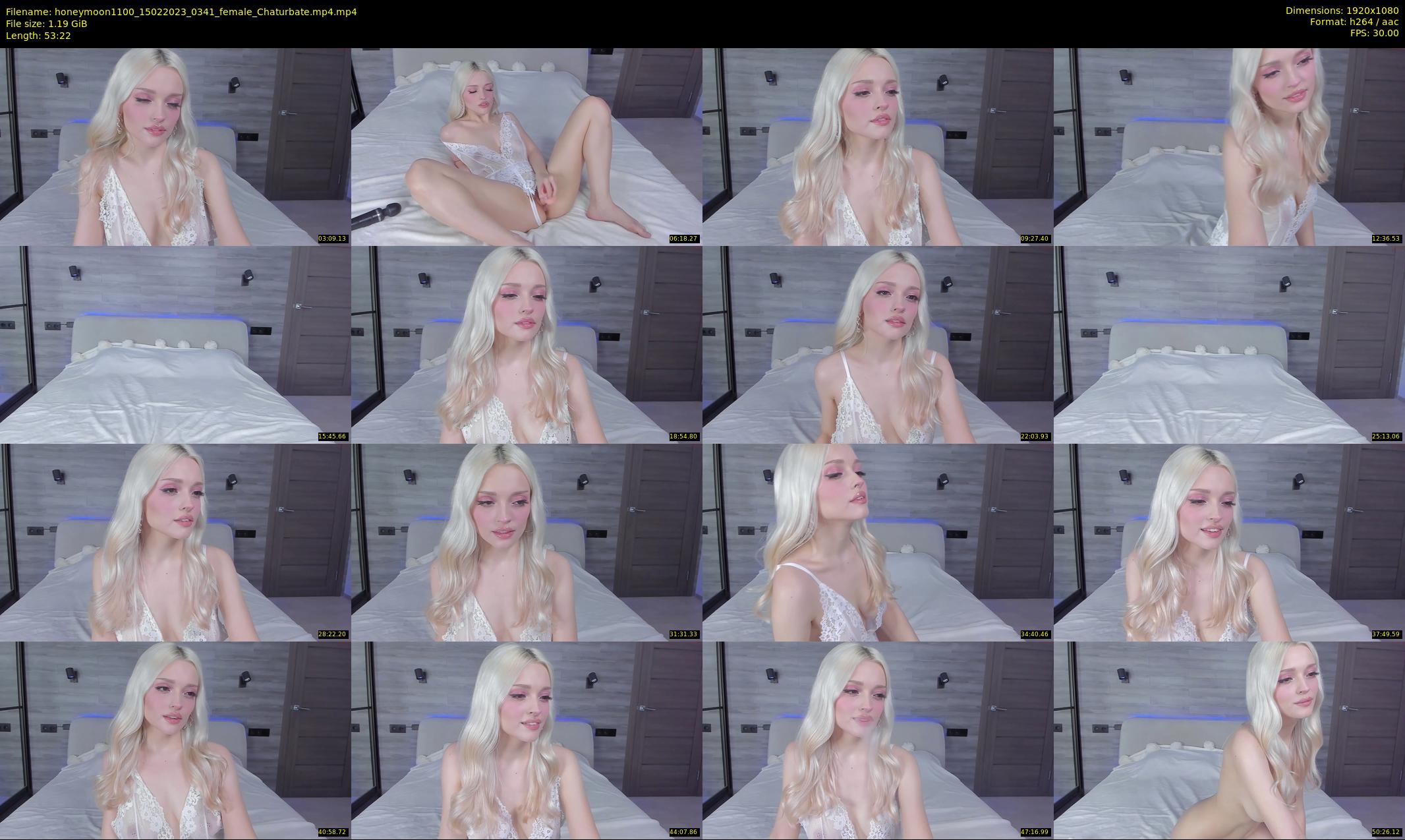 honeymoon1100 — 54 minute Chaturbate couple cam show recording, 1080p, Feb 15, 2023