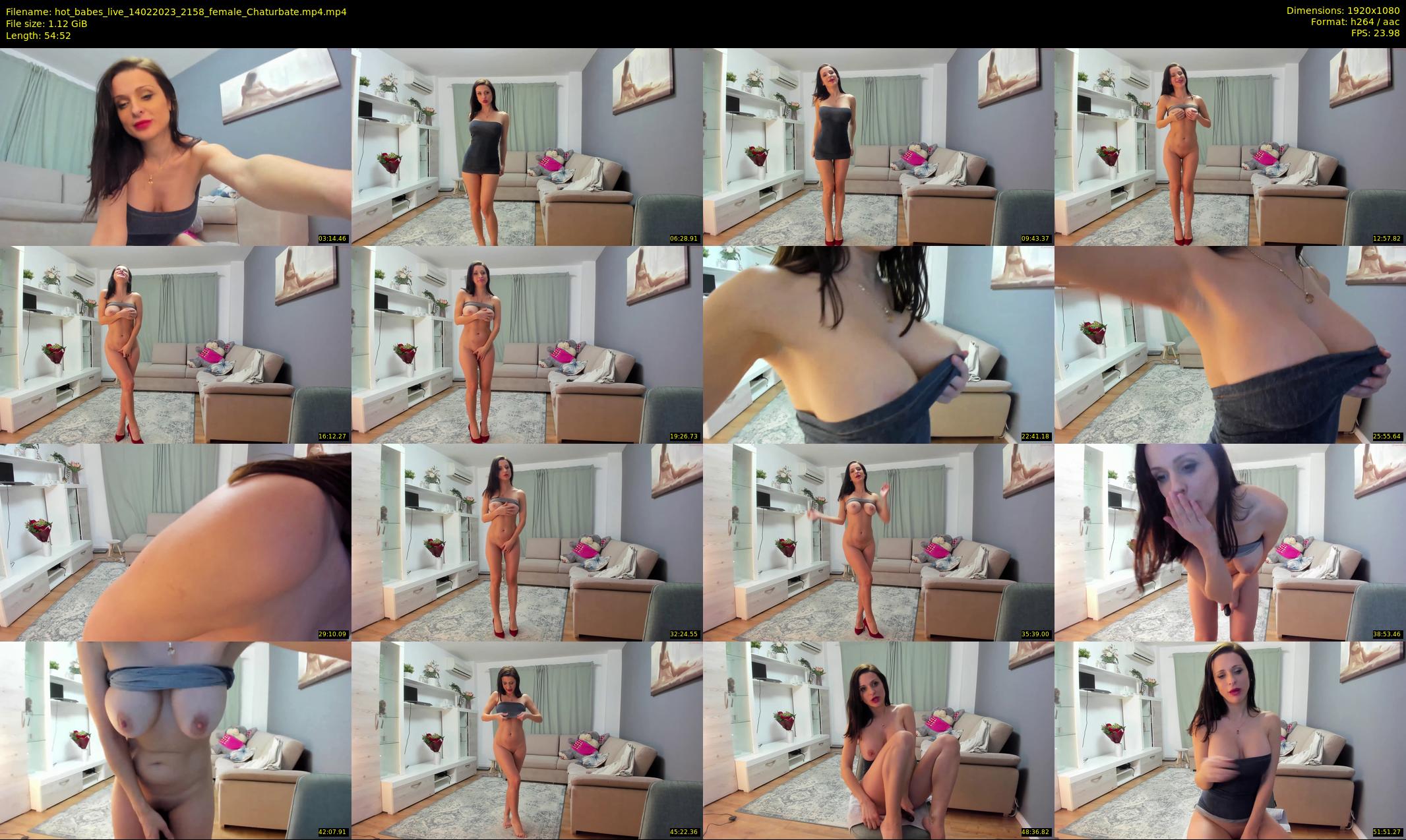 hot_babes_live — 55 minute Chaturbate female cam show recording, 1080p, Feb 14, 2023
