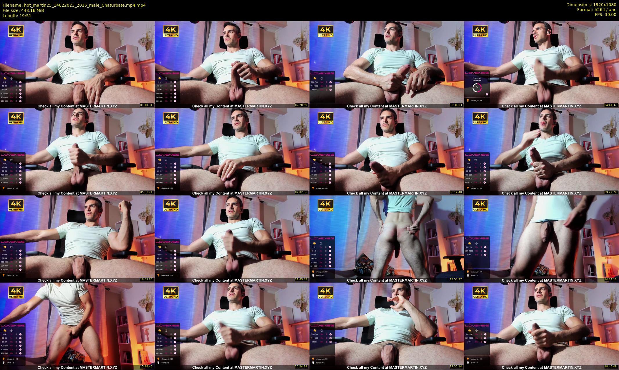 hot_martin25 — 20 minute Chaturbate male cam show recording, 1080p, Feb 14, 2023
