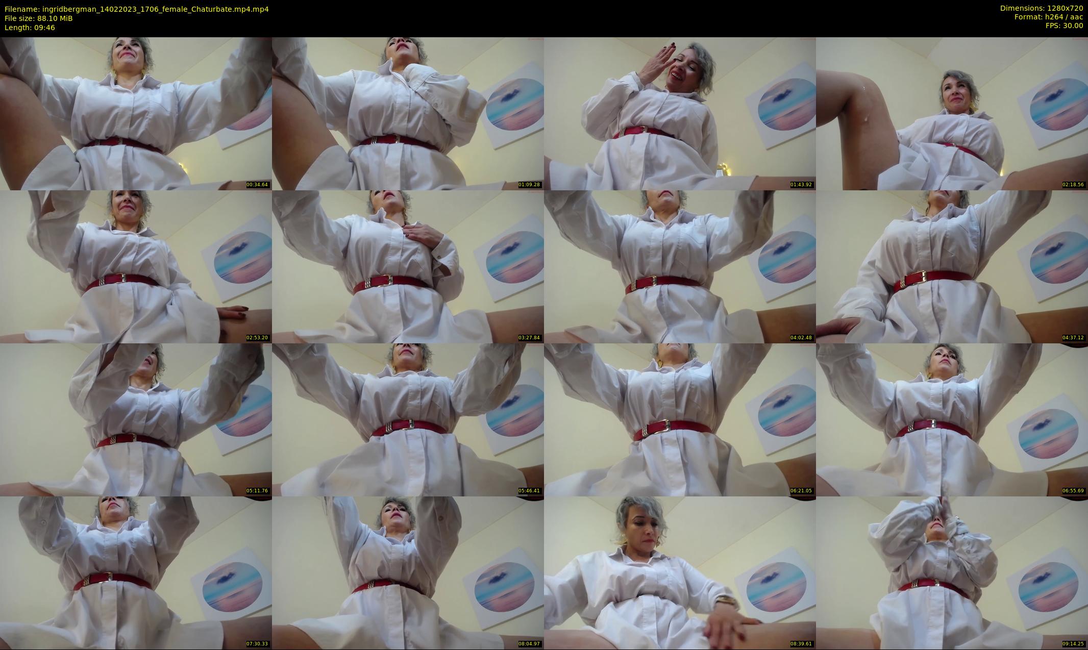 ingridbergman — 10 minute Chaturbate female cam show recording, 720p, Feb 14, 2023