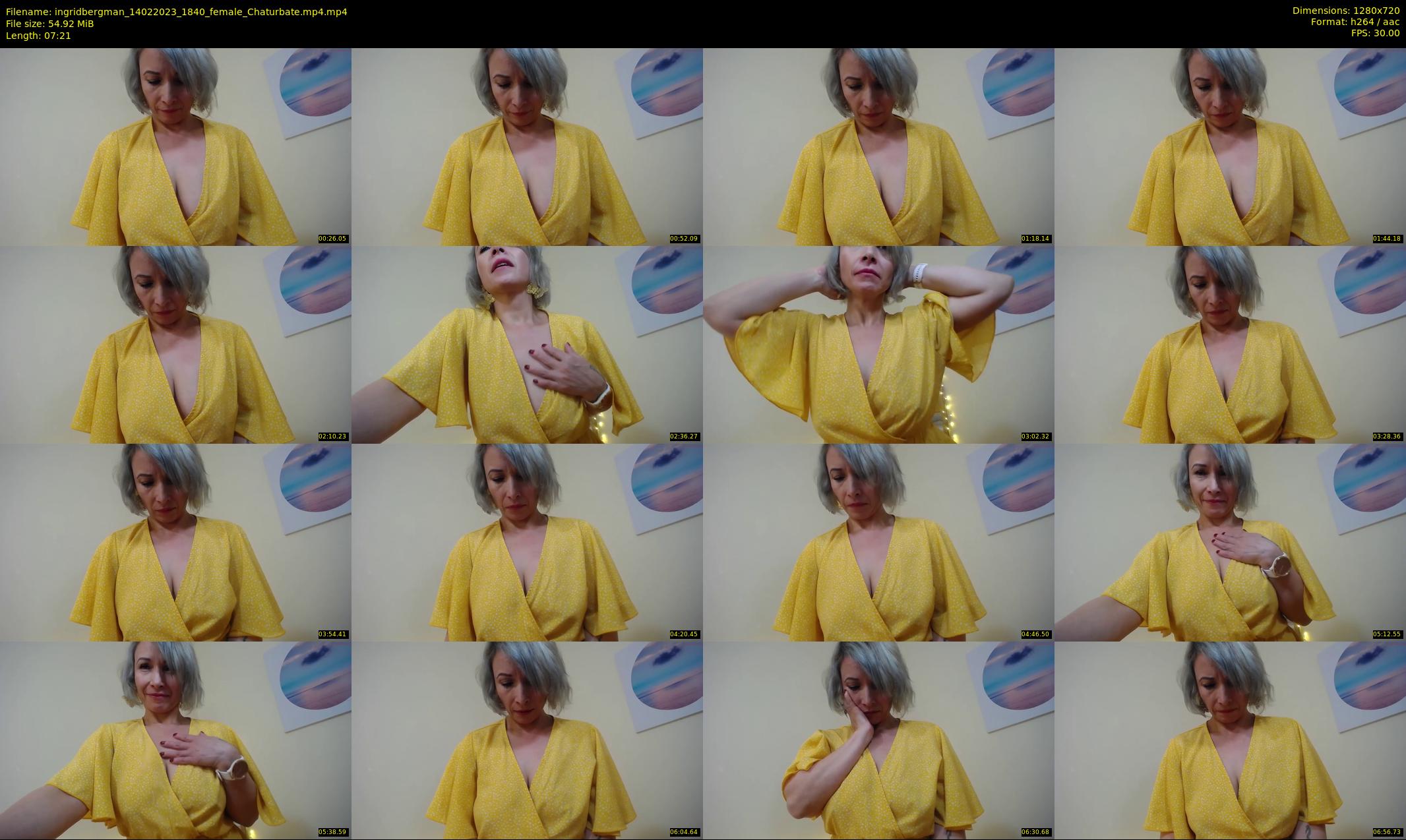 ingridbergman — 8 minute Chaturbate female cam show recording, 720p, Feb 14, 2023