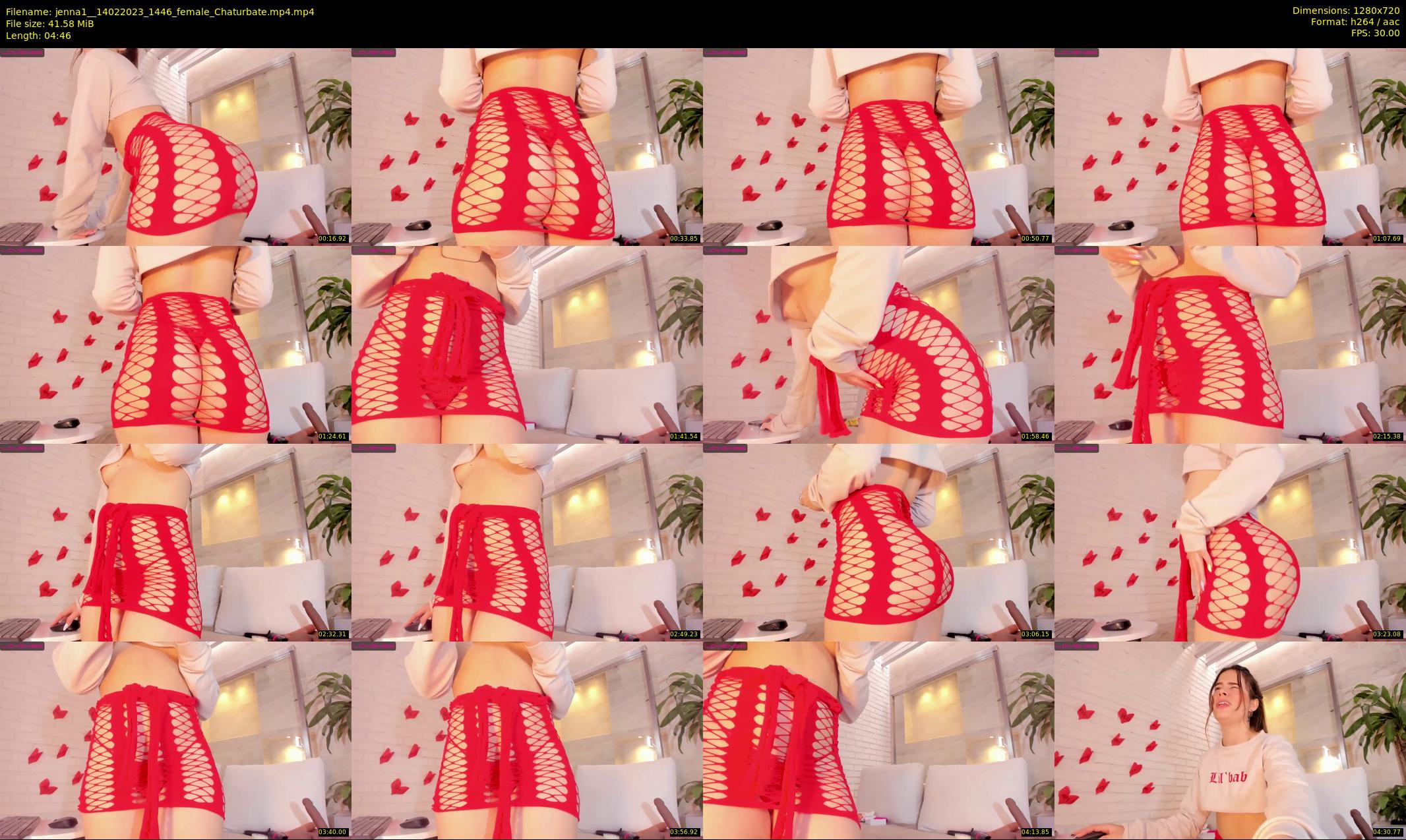 jenna1_ — 5 minute Chaturbate female cam show recording, 720p, Feb 14, 2023
