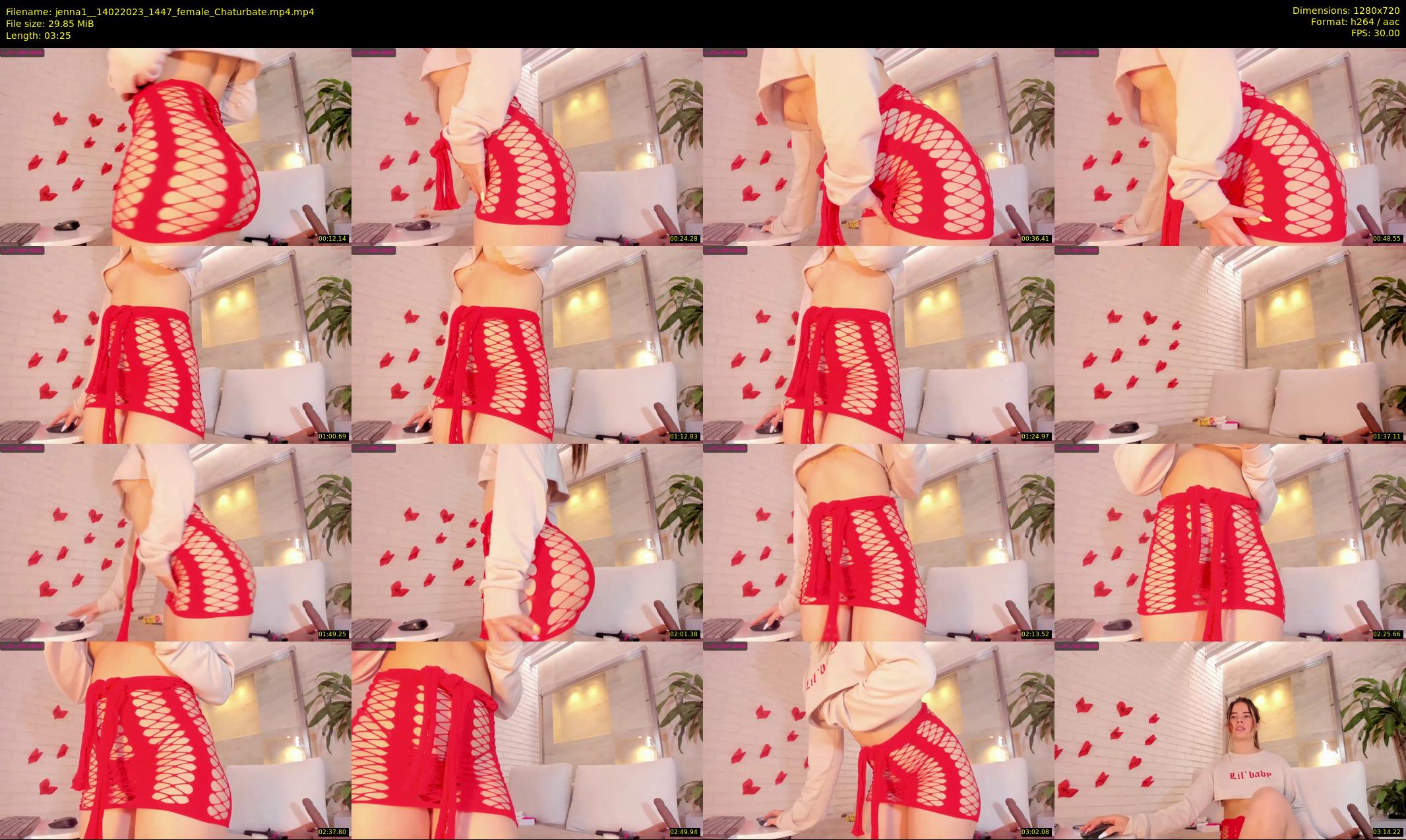 jenna1_ — 4 minute Chaturbate female cam show recording, 720p, Feb 14, 2023