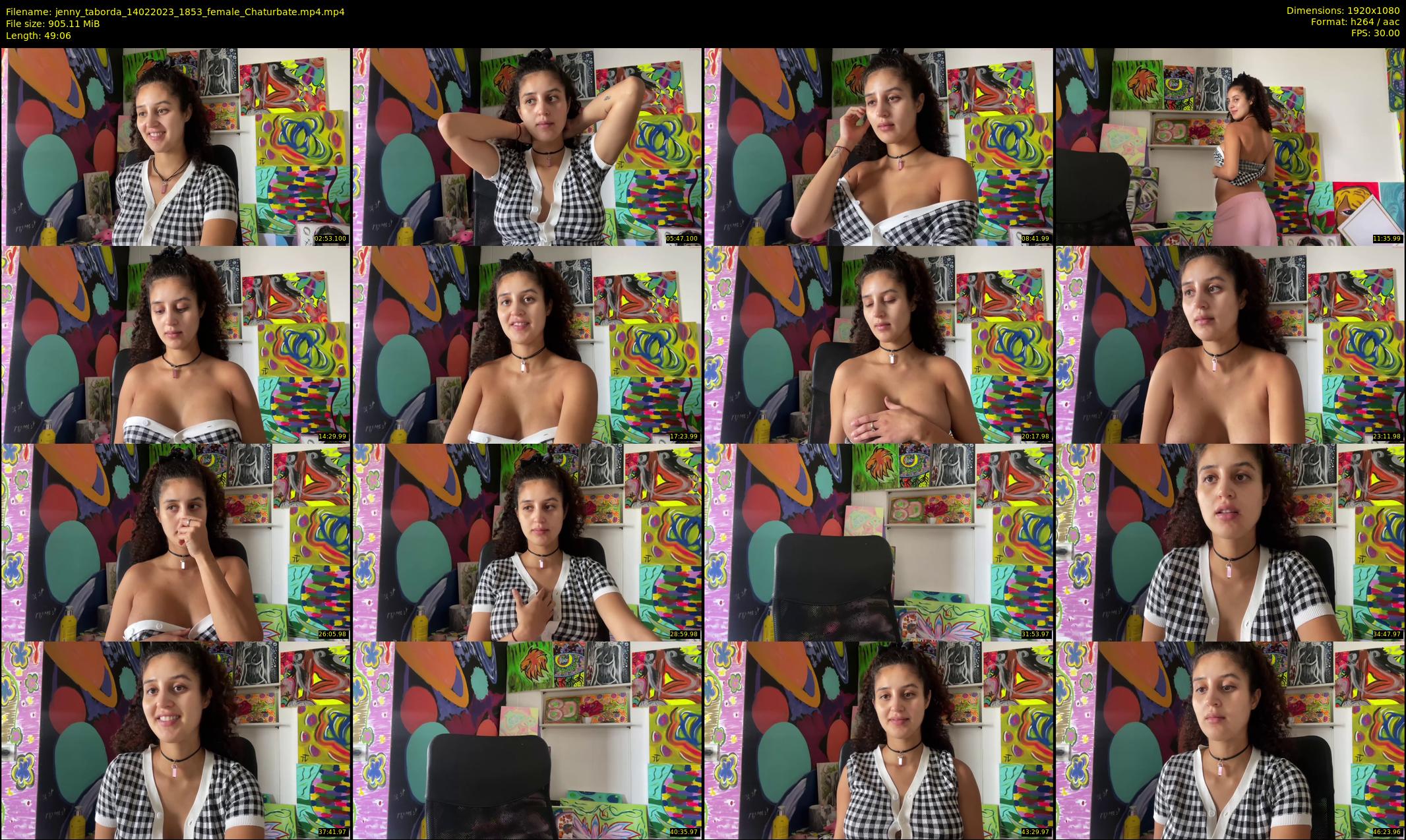 jenny_taborda — 50 minute Chaturbate female cam show recording, 1080p, Feb 14, 2023