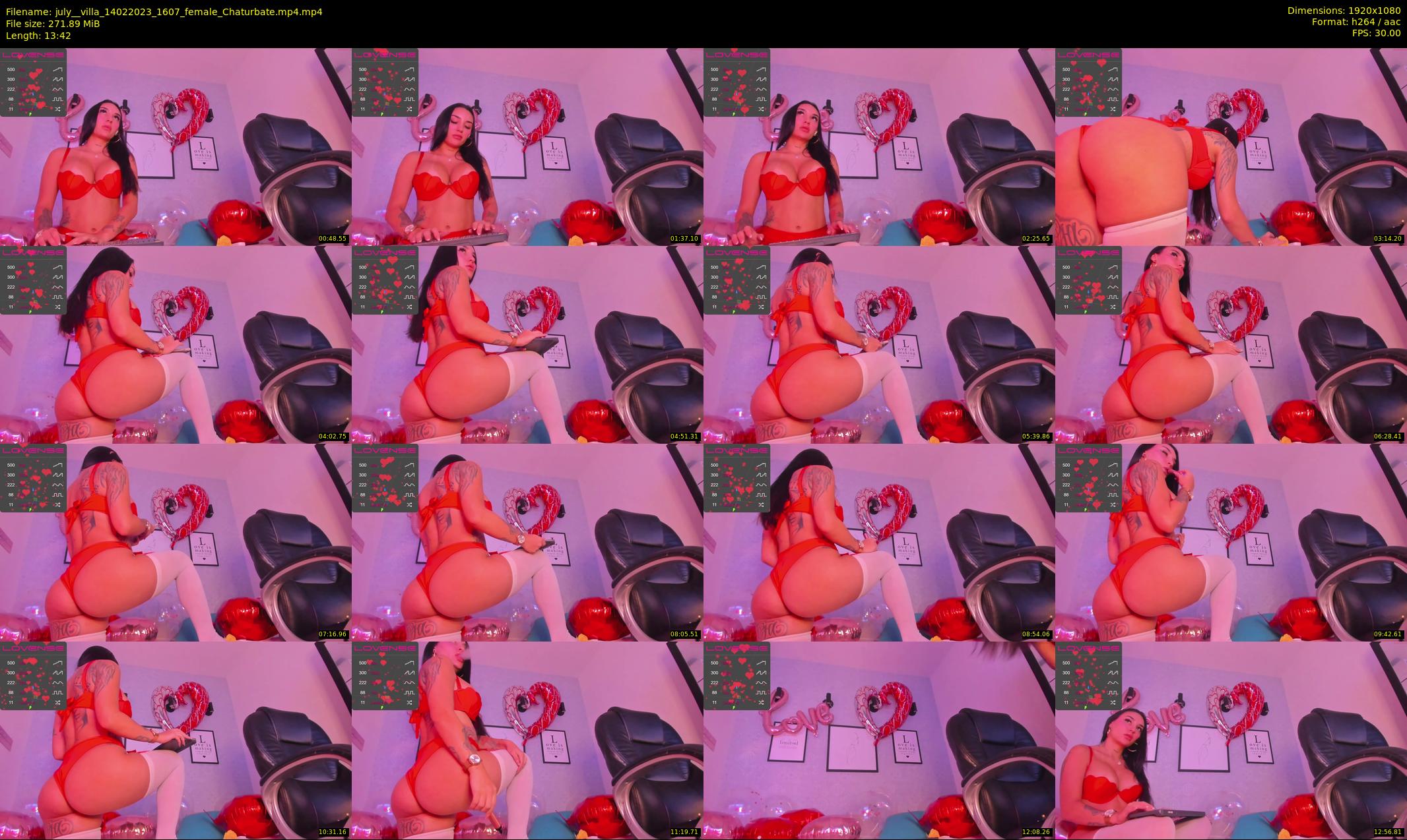 july__villa — 14 minute Chaturbate female cam show recording, 1080p, Feb 14, 2023