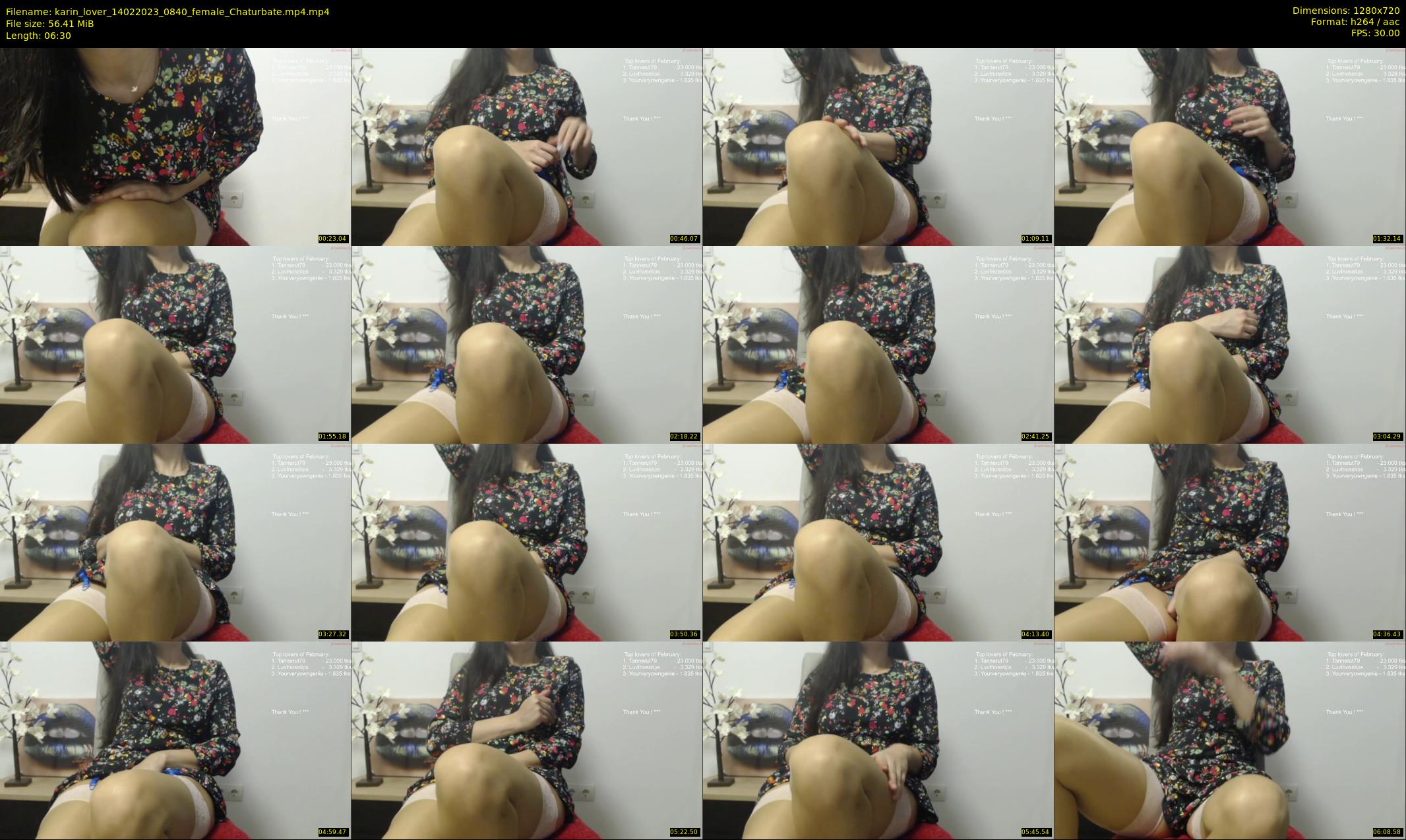 karin_lover — 7 minute Chaturbate female cam show recording, 720p, Feb 14, 2023