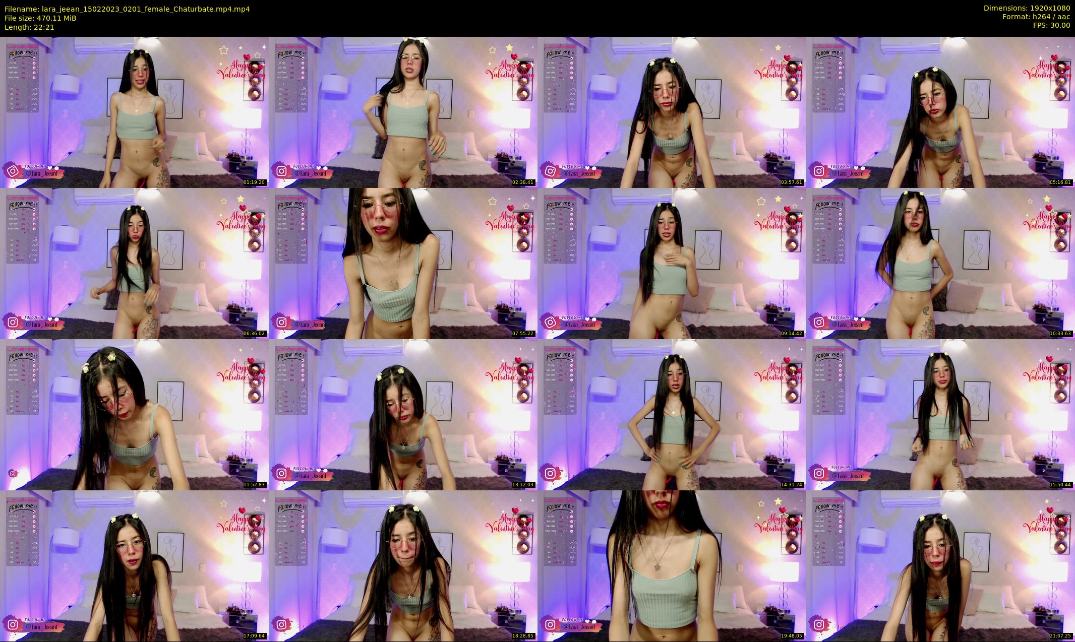 lara_jeean — 23 minute Chaturbate female cam show recording, 1080p, Feb 15, 2023