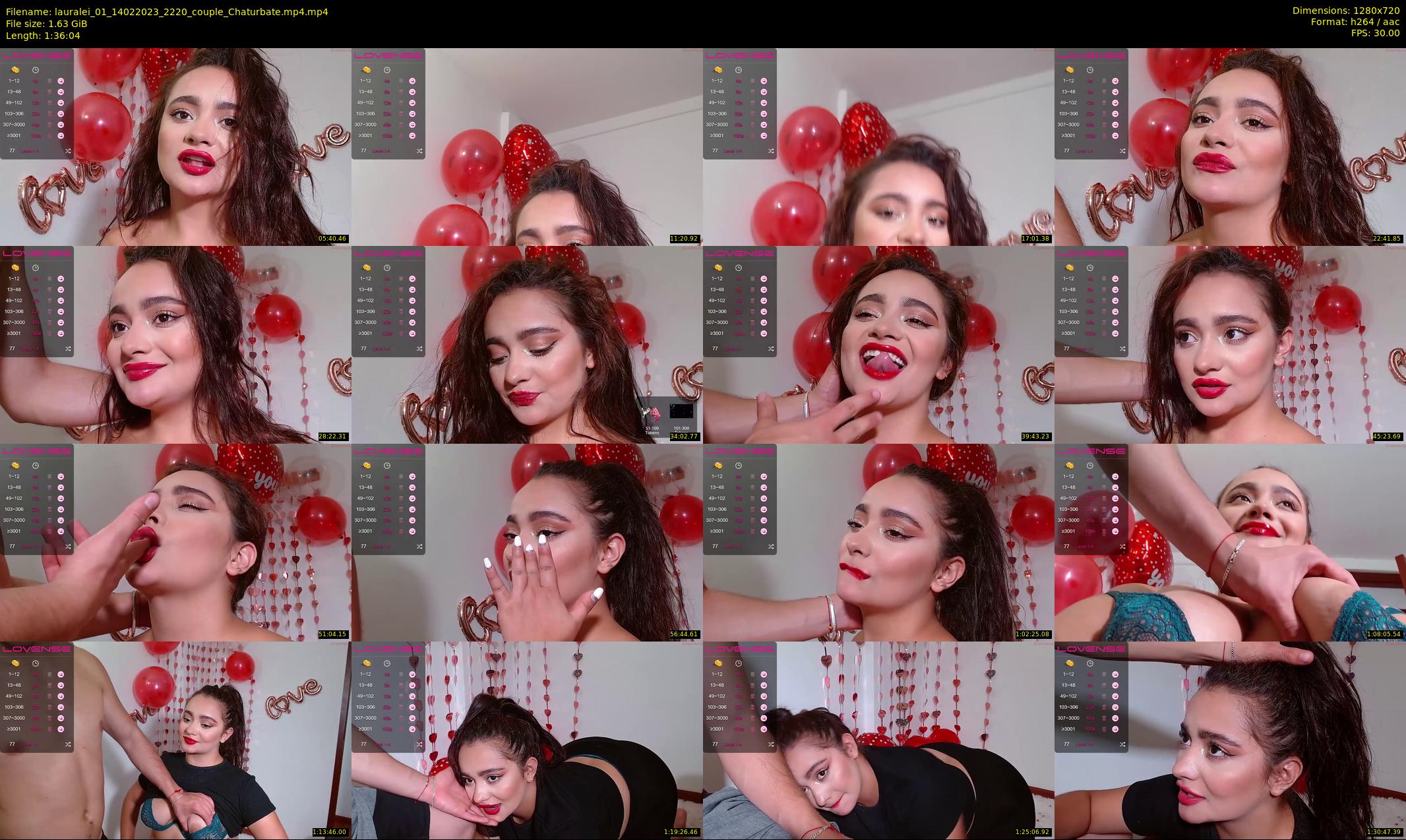 lauralei_01 — 97 minute Chaturbate couple cam show recording, 720p, Feb 14, 2023