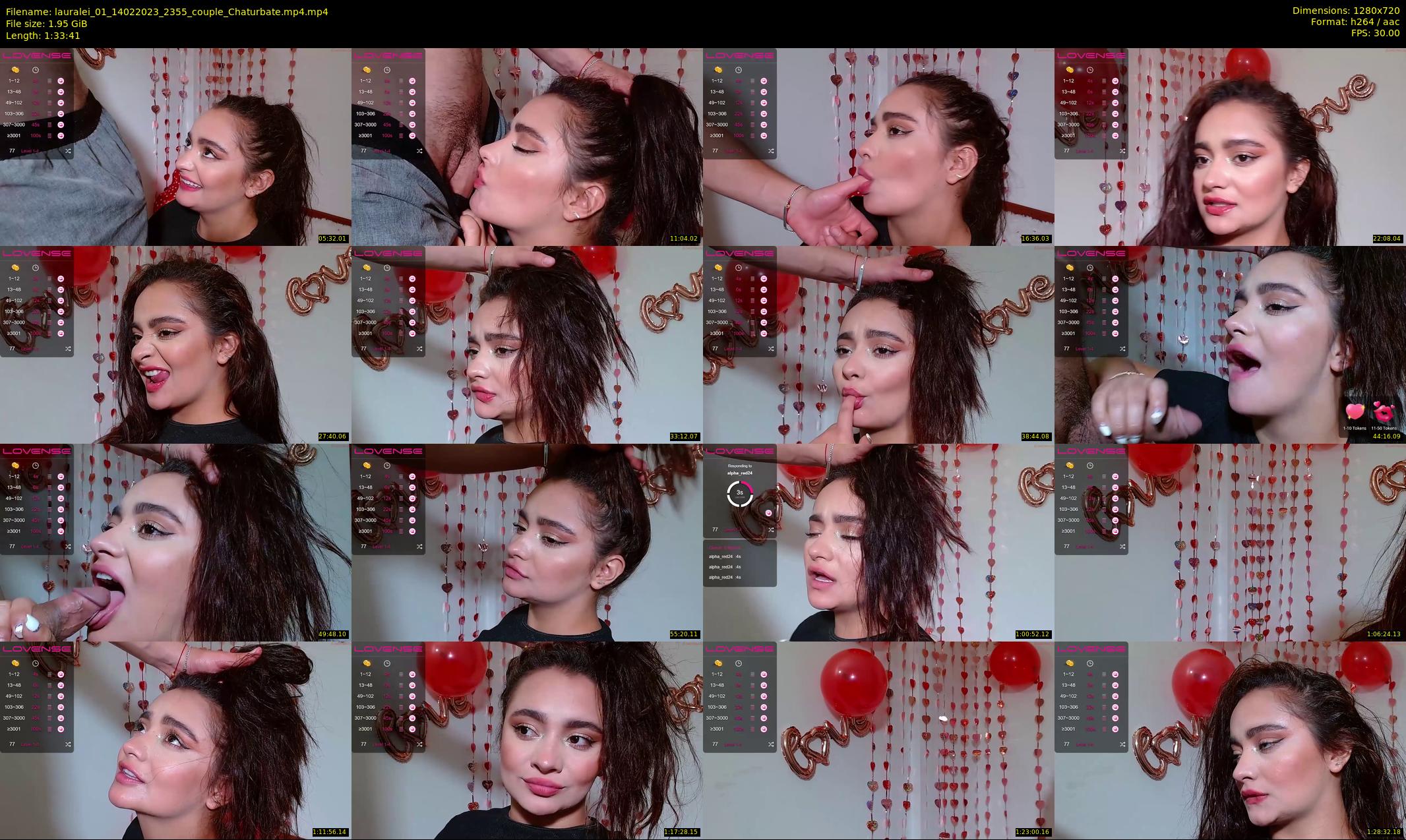 lauralei_01 — 94 minute Chaturbate couple cam show recording, 720p, Feb 14, 2023