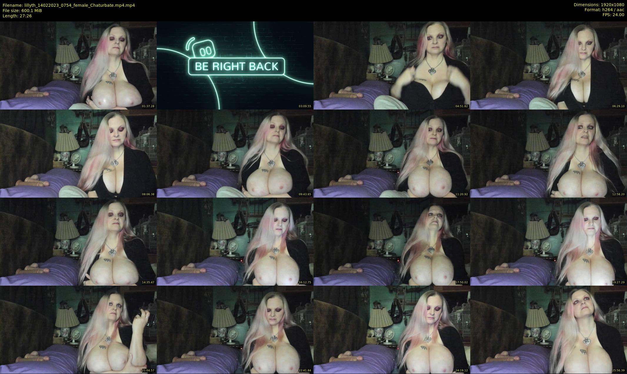 lillyth — 28 minute Chaturbate female cam show recording, 1080p, Feb 14, 2023