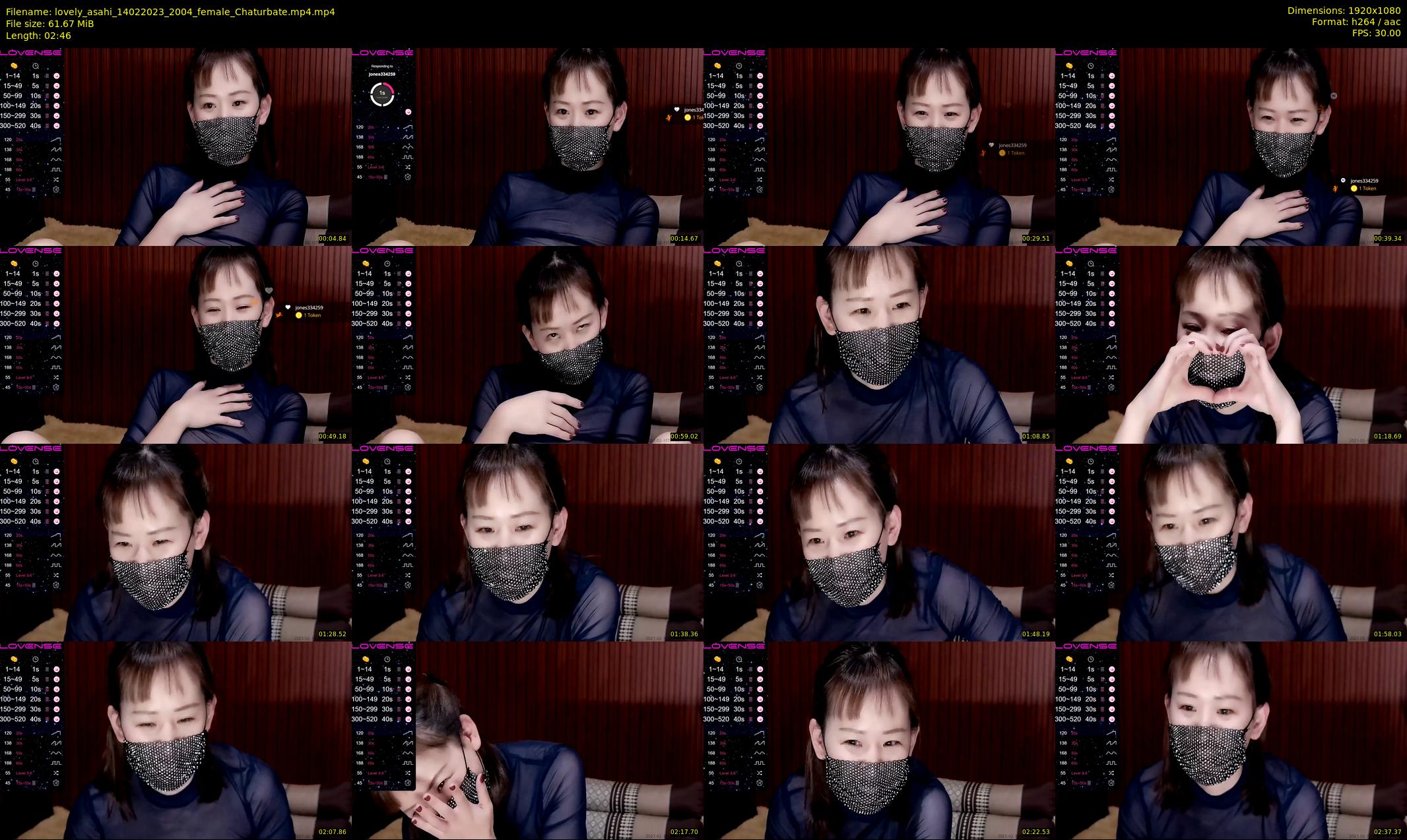 lovely_asahi — 3 minute Chaturbate female cam show recording, 1080p, Feb 14, 2023
